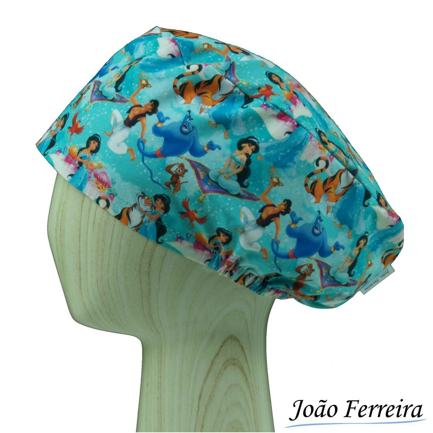 Gorro quirófano pelo largo Aladín 2 personajes