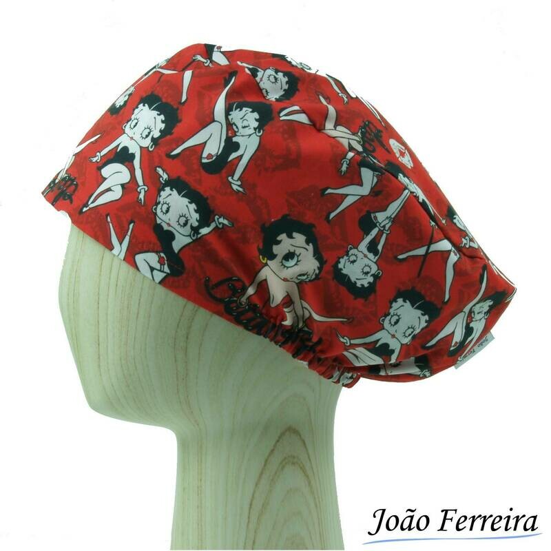 Gorro quirófano pelo largo Betty Boop 1
