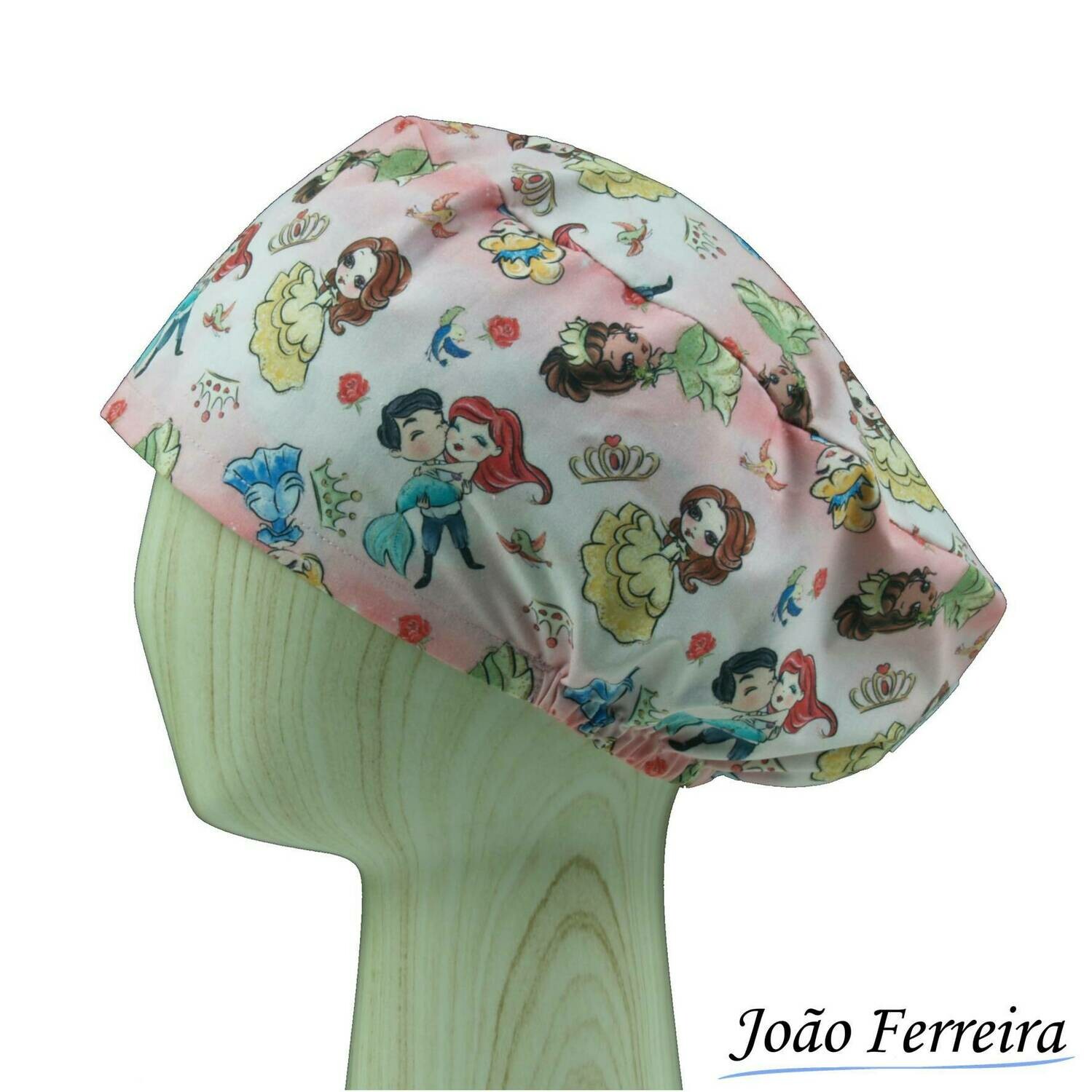 Gorro quirófano pelo largo Princesas 3