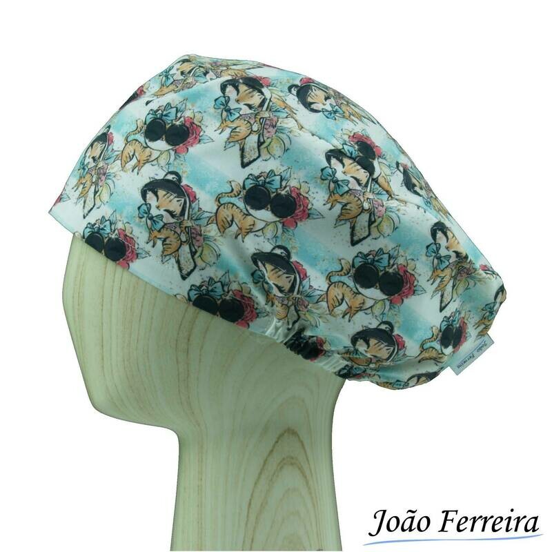 Gorro quirófano pelo largo Audrey