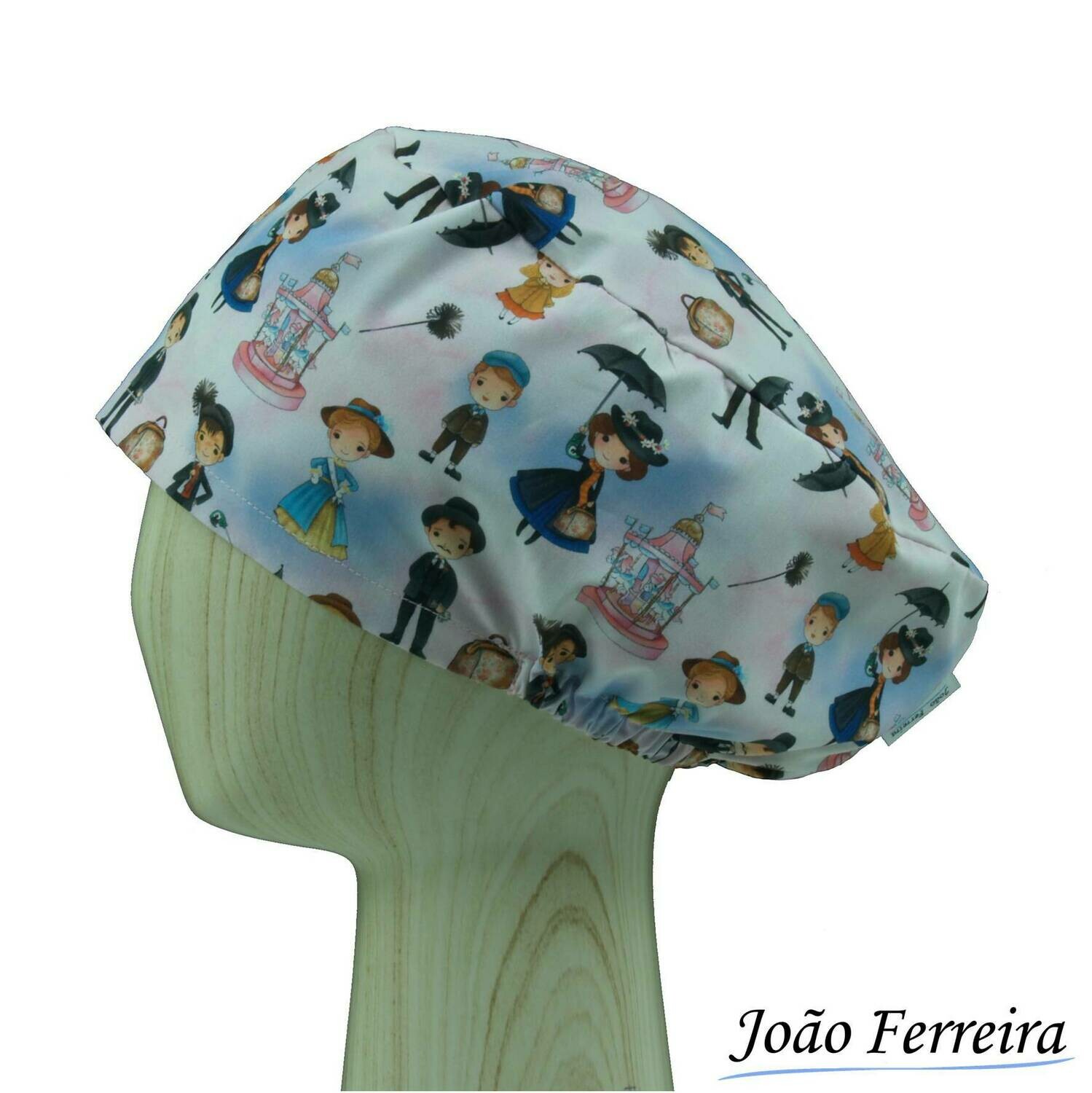 Gorro quirófano pelo largo Mary Poppins