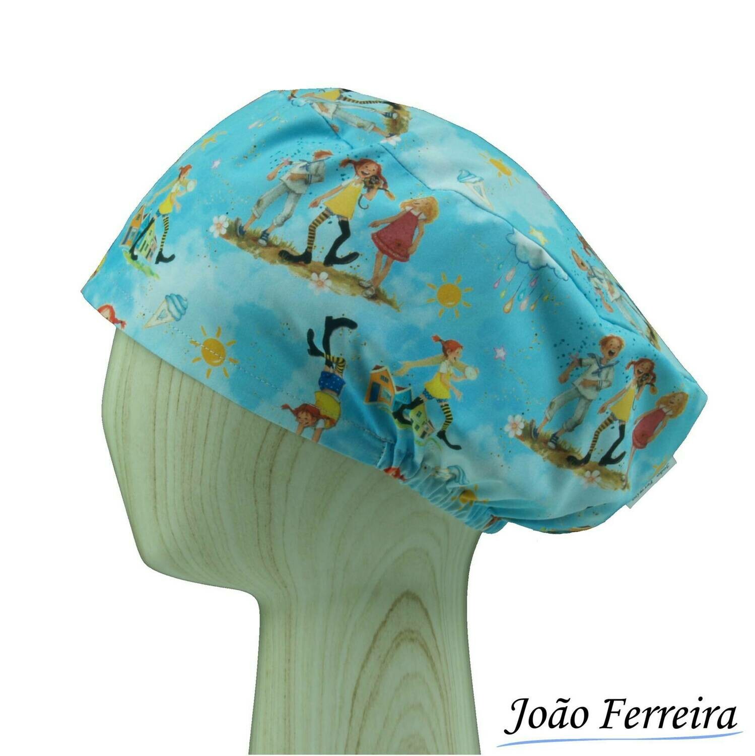 Gorro quirófano pelo largo Pipi Calzaslargas