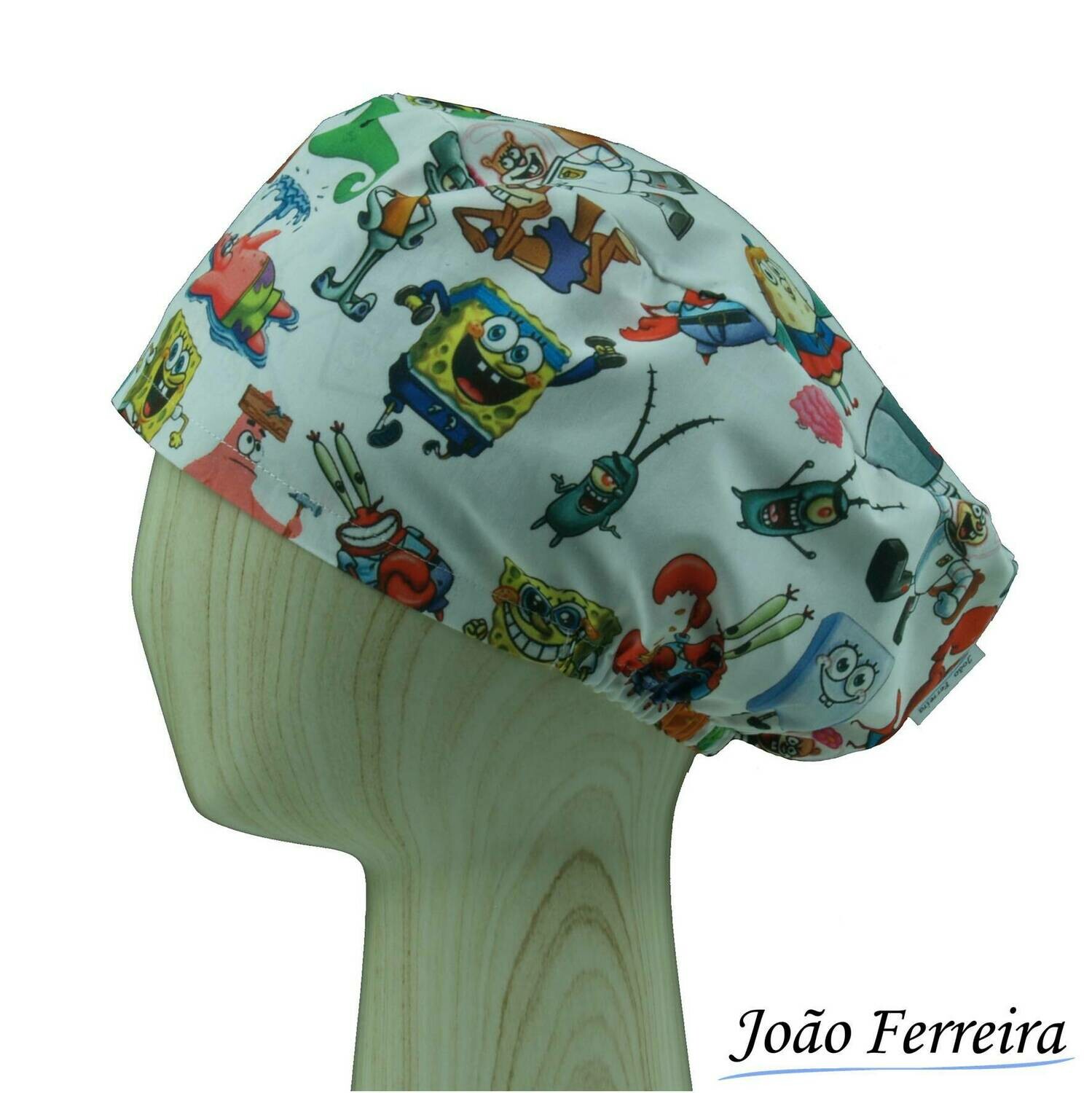 Gorro quirófano pelo largo Bob Esponja 1