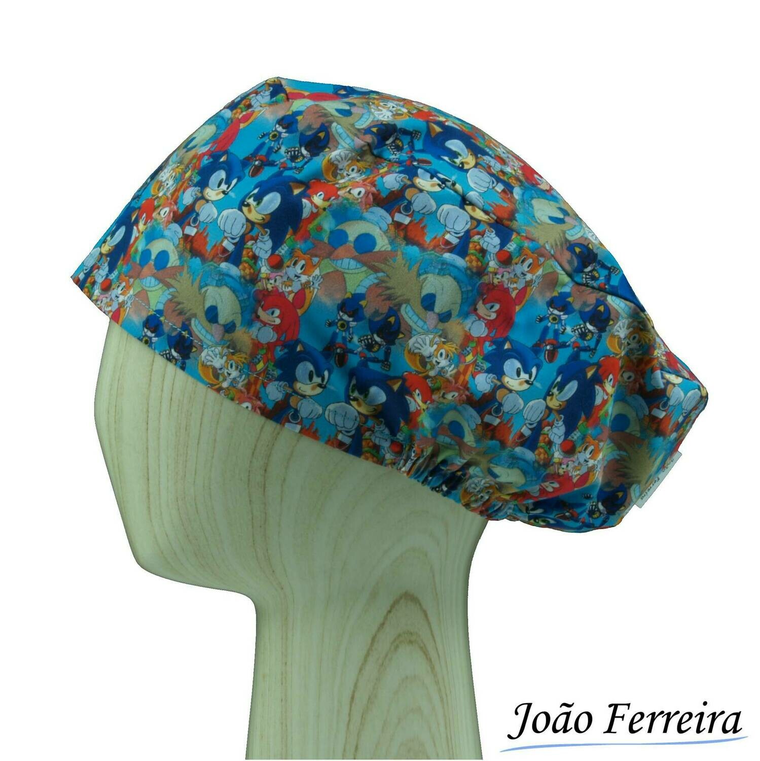 Gorro quirófano pelo largo Sonic 1