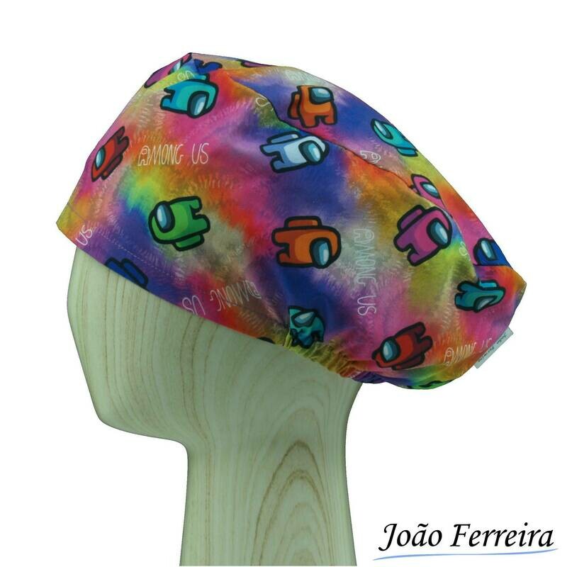 Gorro quirófano pelo largo Among Us videojuego