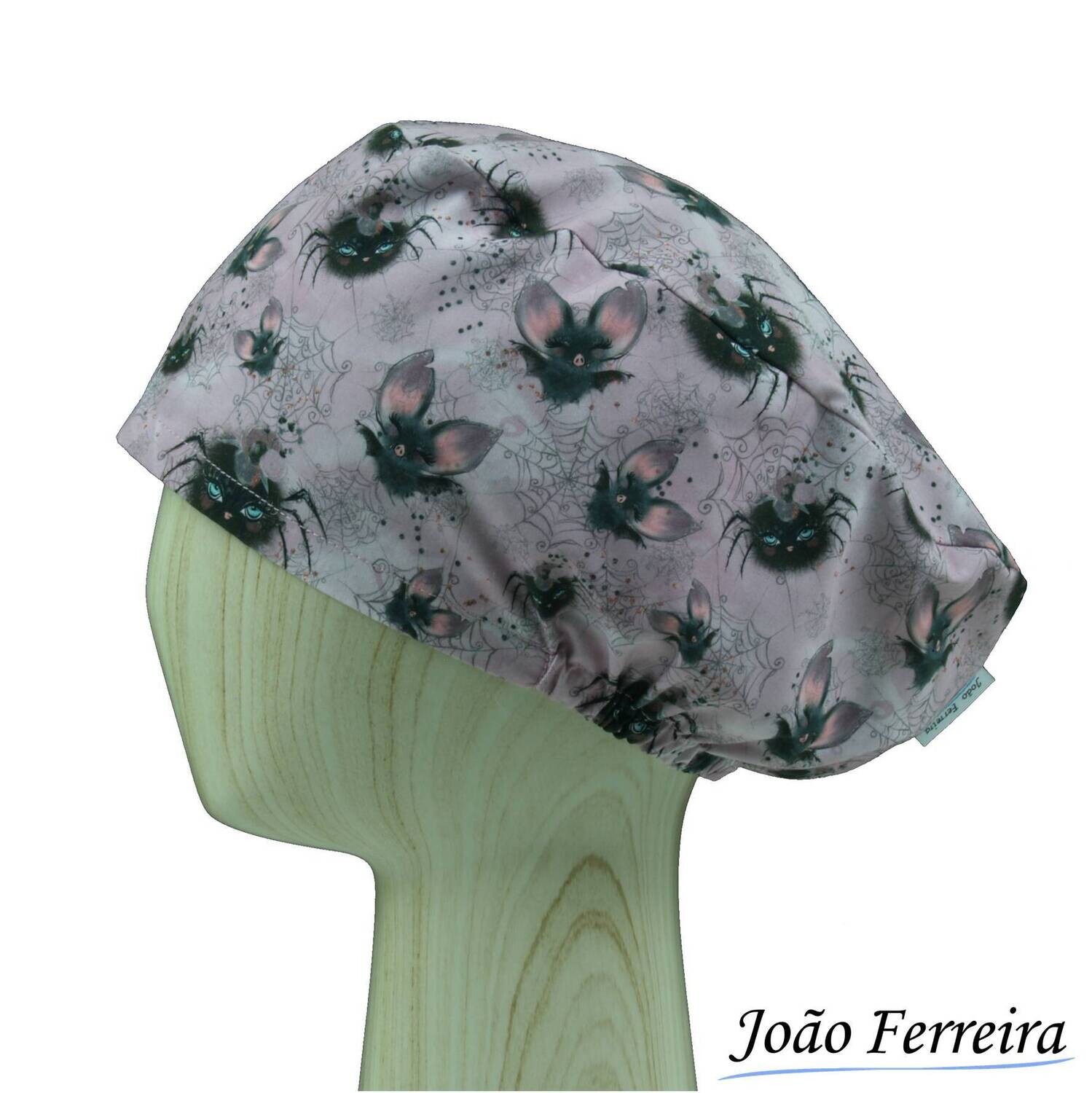Gorro quirófano pelo largo Murciél. y arañas