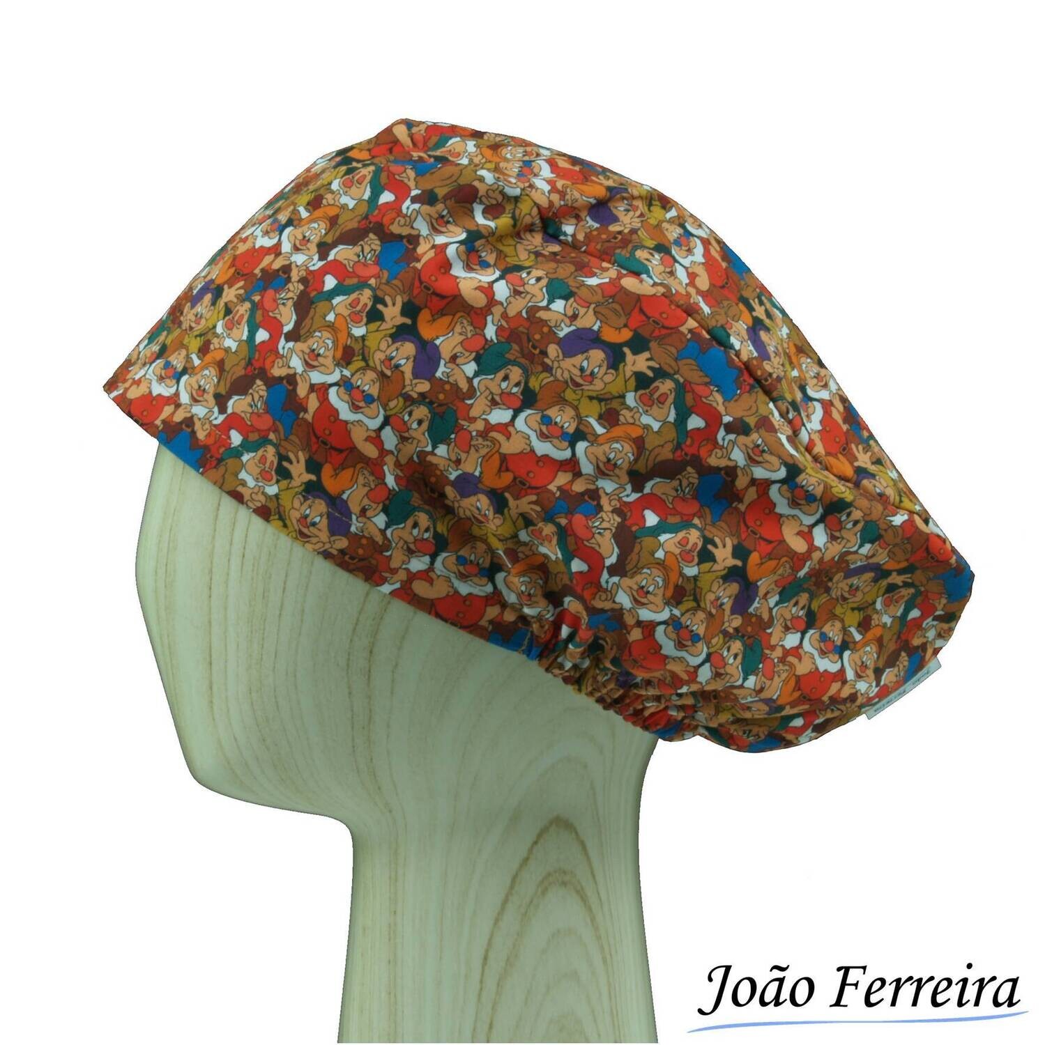 Gorro quirófano pelo largo Siete enanitos