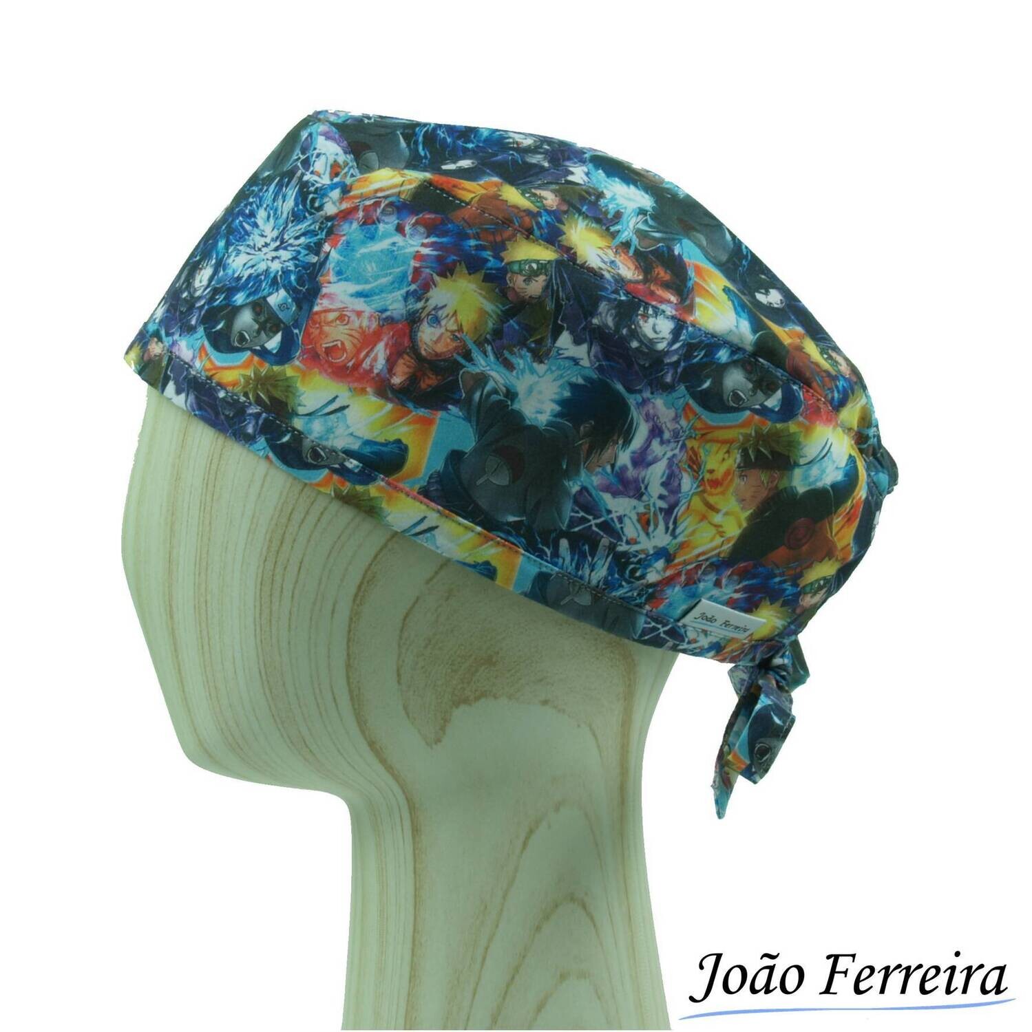 Gorro quirófano pelo corto Naruto