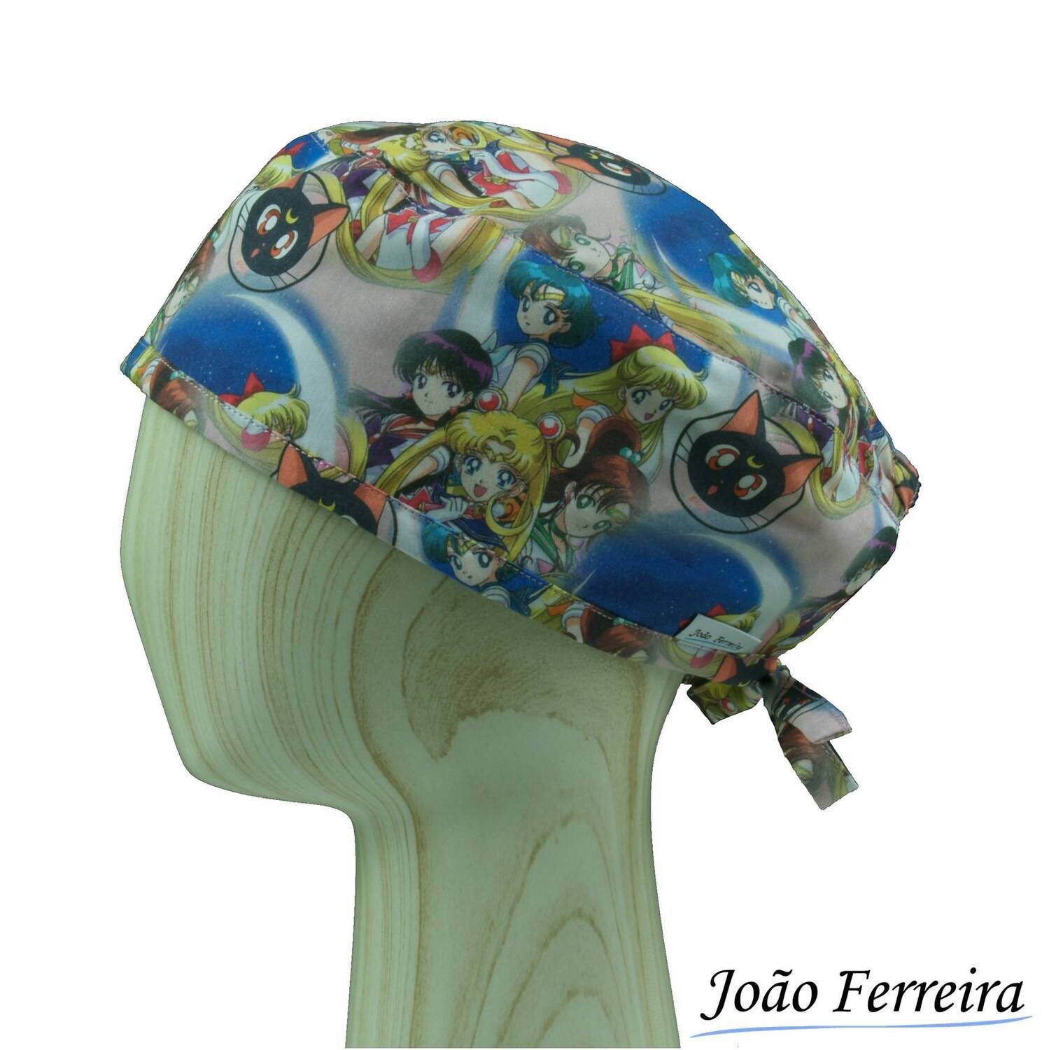 Gorro quirófano pelo corto Sailor Moon 1