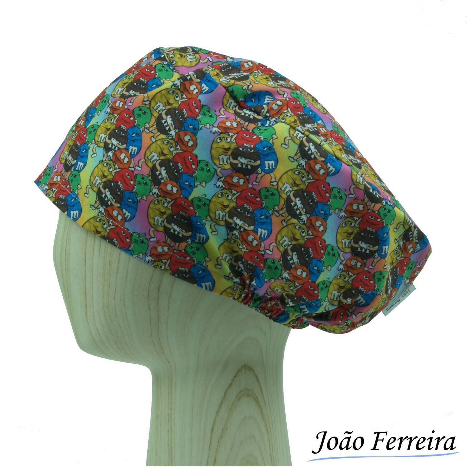 Gorro quirófano pelo largo Chocolatinas