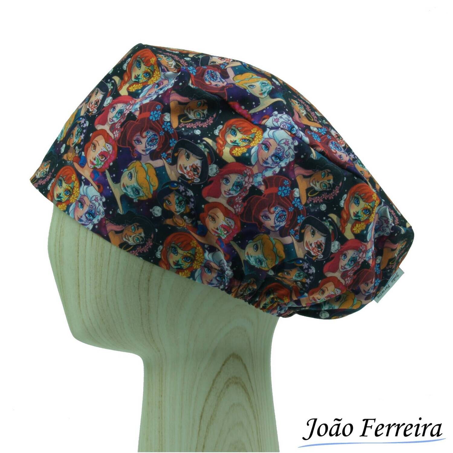 Gorro quirófano pelo largo Princ. Guerreras