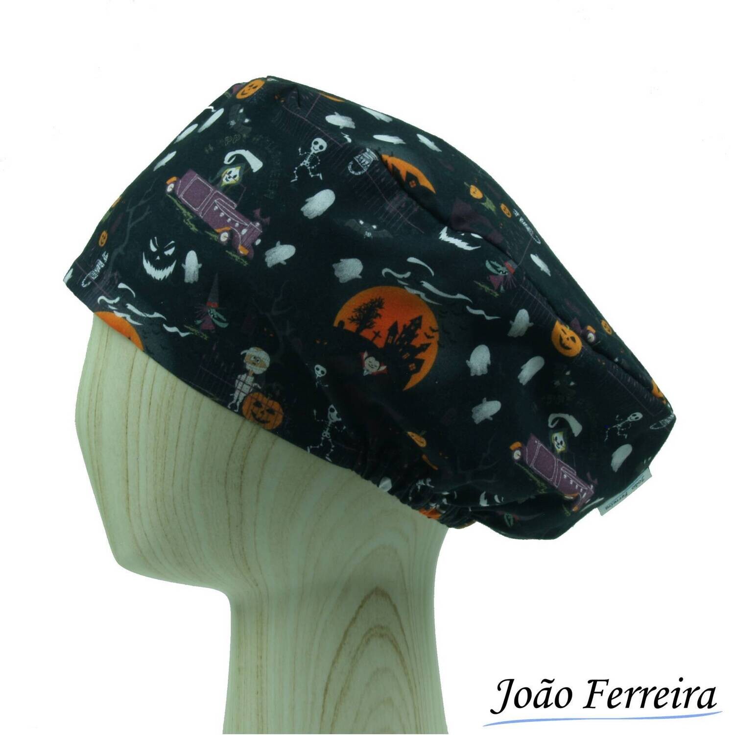 Gorro quirófano pelo largo Halloween 5