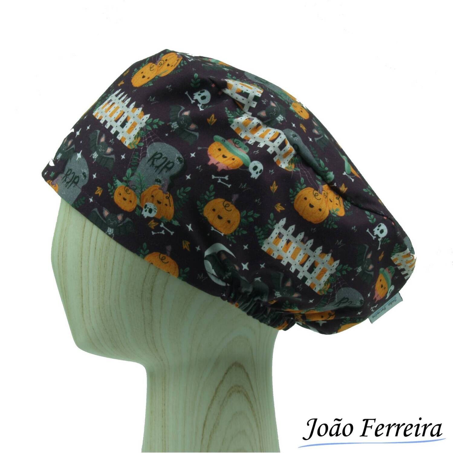 Gorro quirófano pelo largo Halloween 11