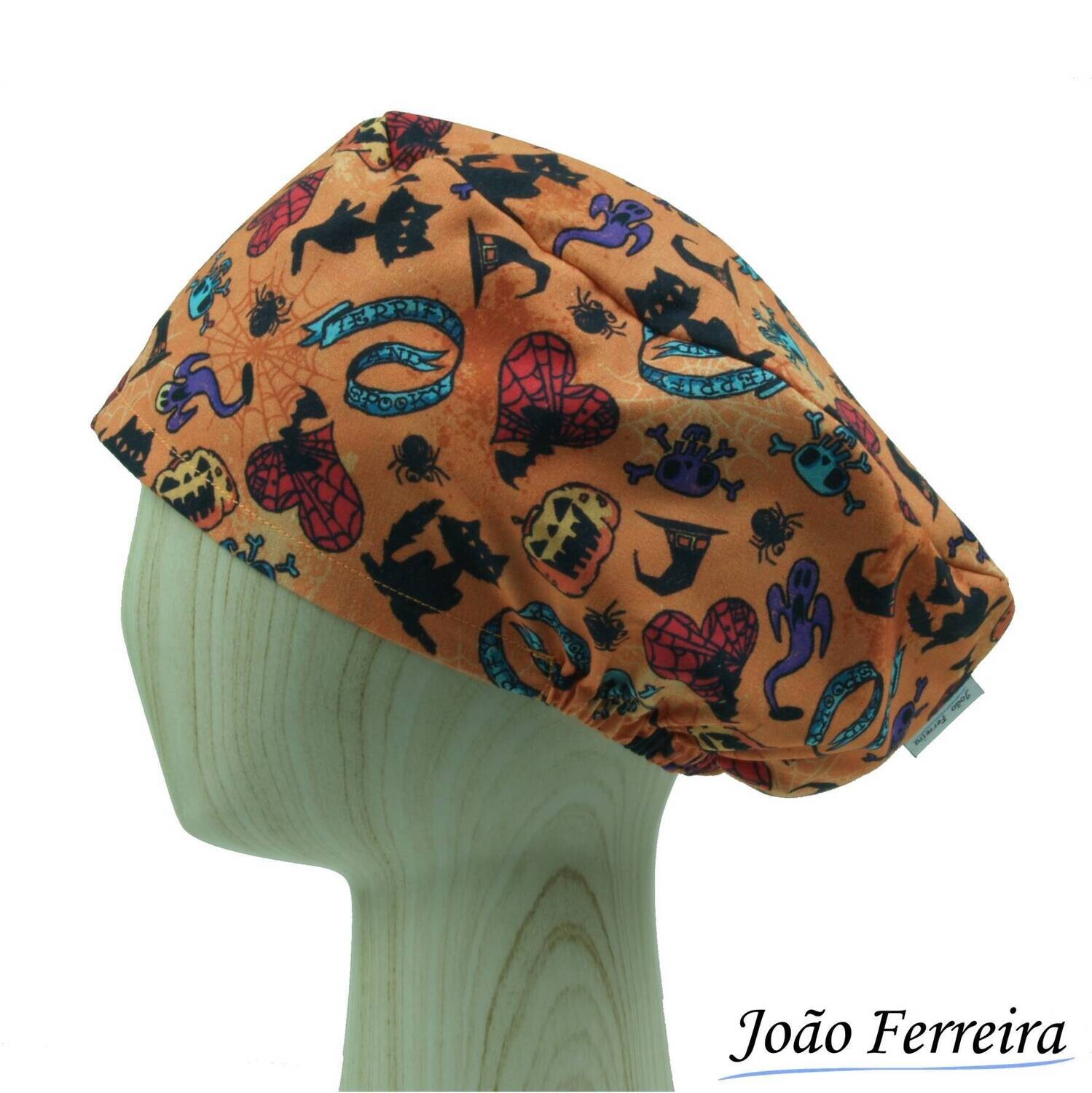 Gorro quirófano pelo largo Halloween 15