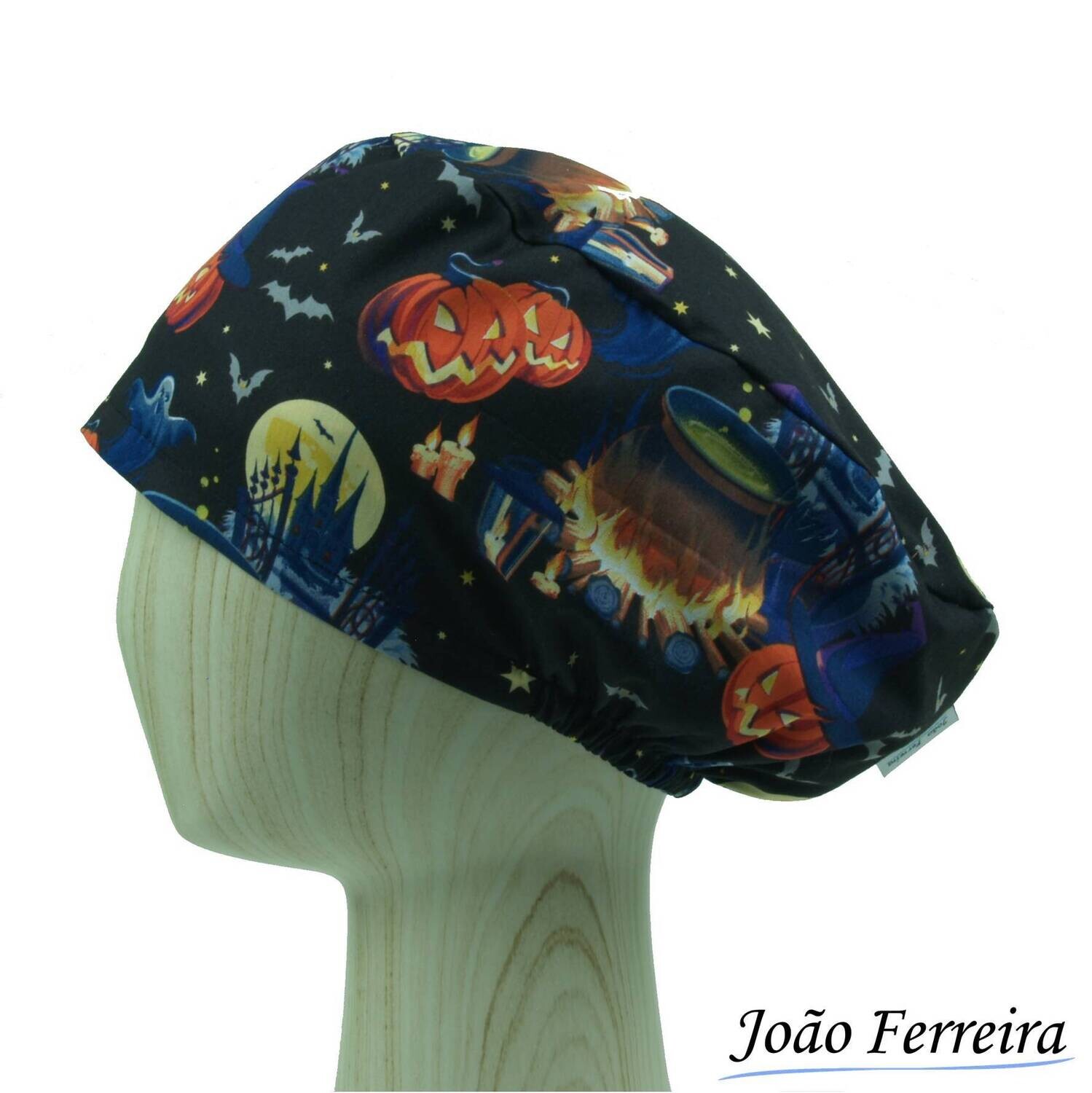 Gorro quirófano pelo largo Halloween 7