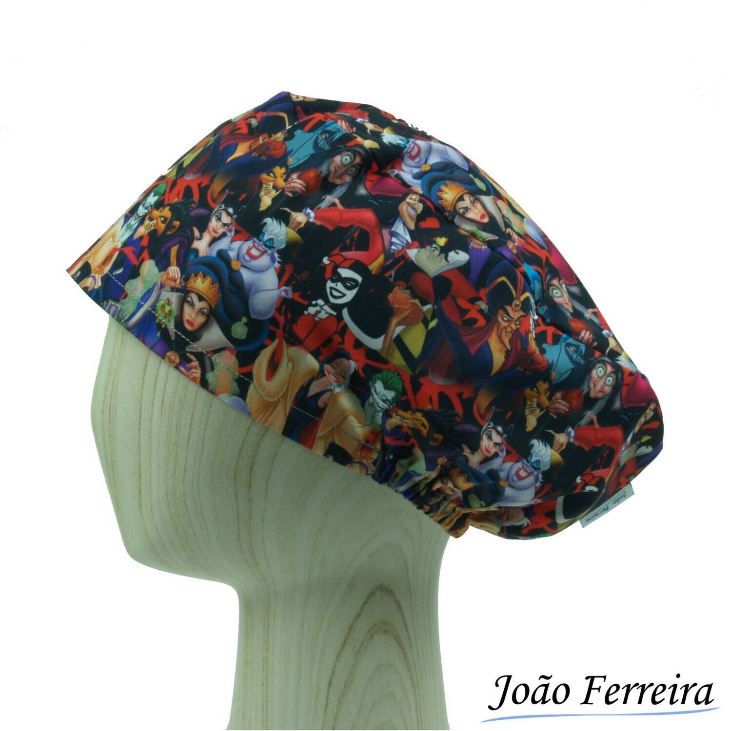 Gorro quirófano pelo largo Pers. Malvados