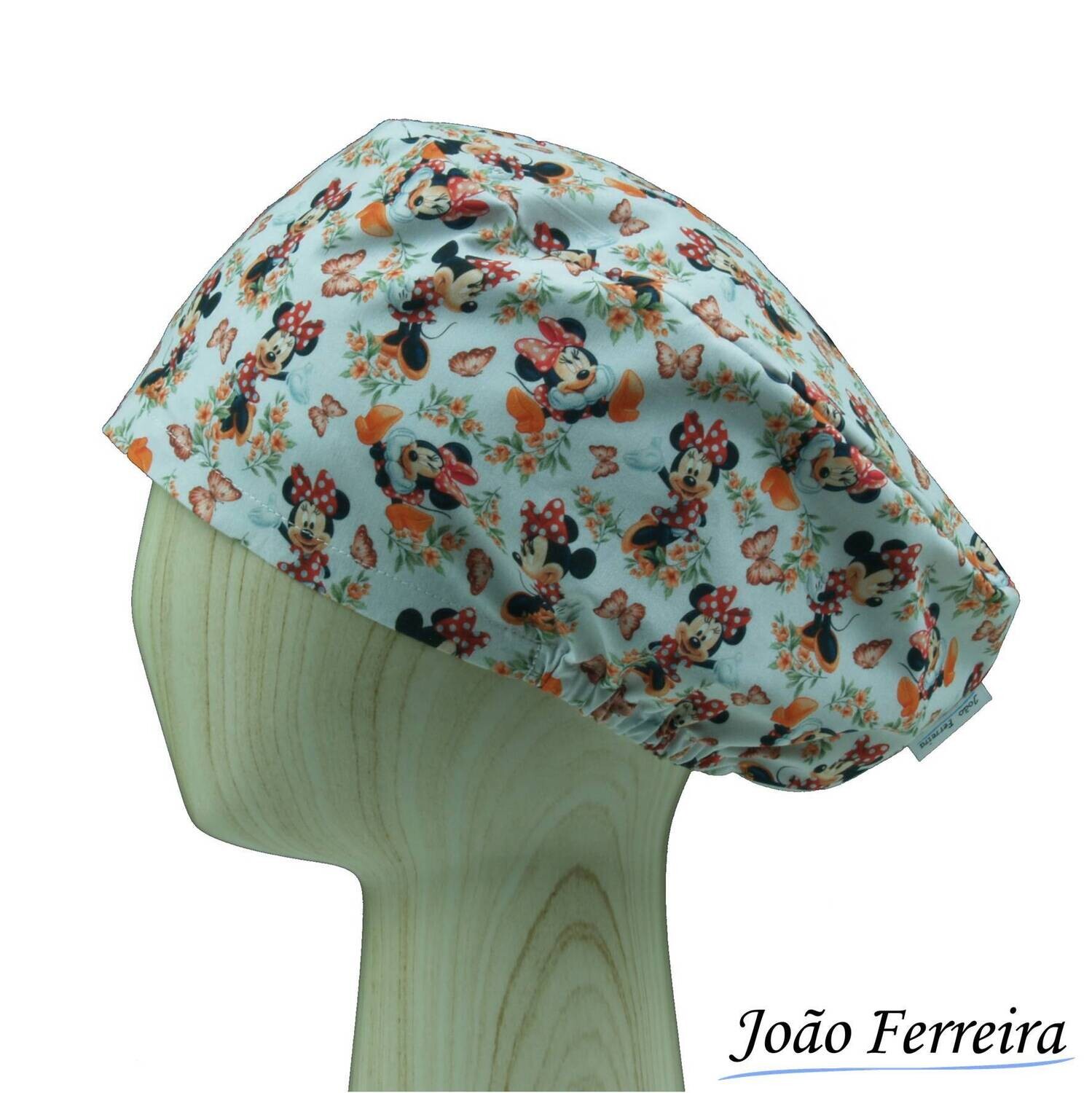 Gorro quirófano pelo largo Minnie Mouse 3