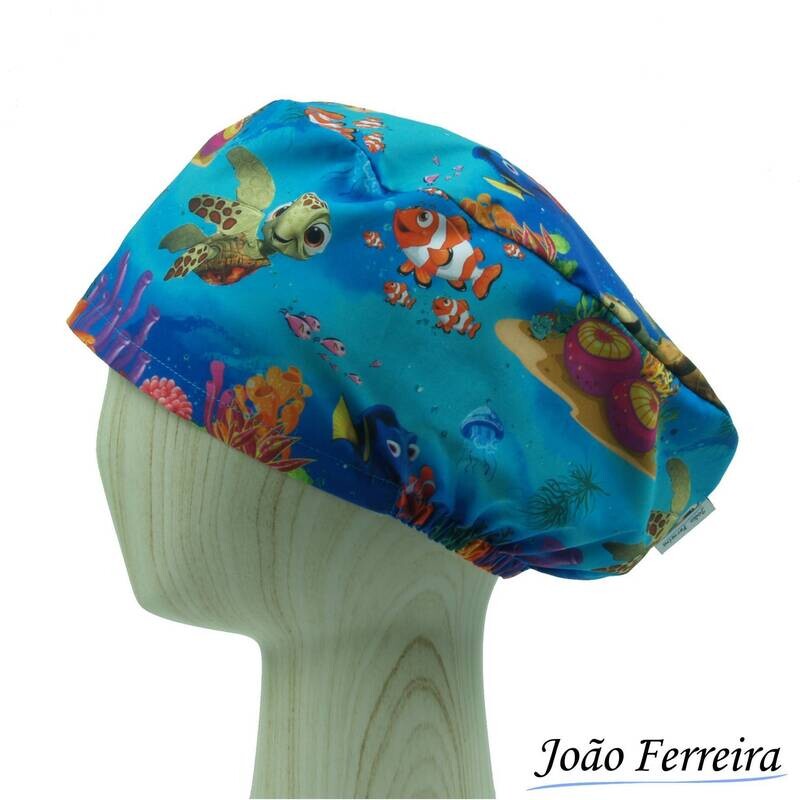Gorro quirófano pelo largo Buscando Nemo 1