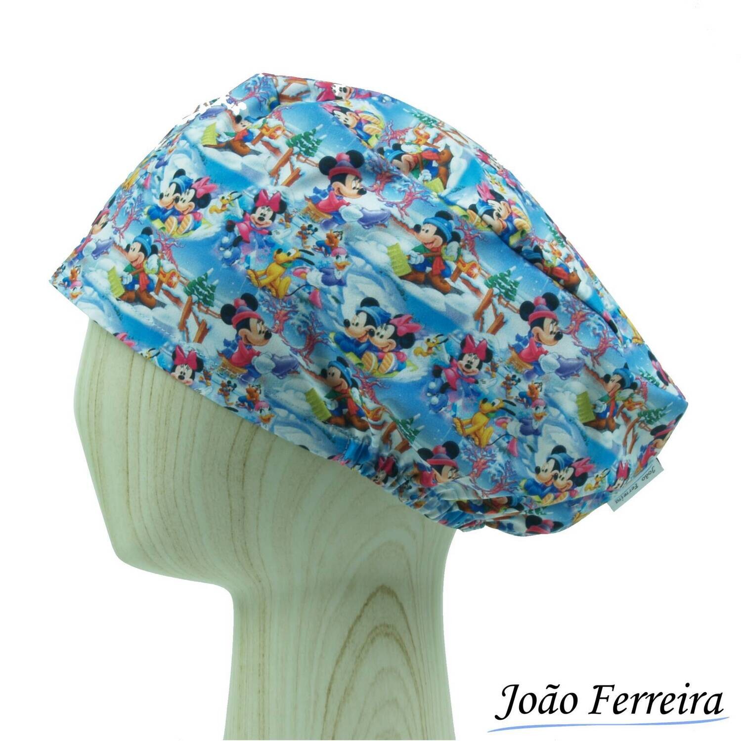 Gorro quirófano pelo largo Navidad 4