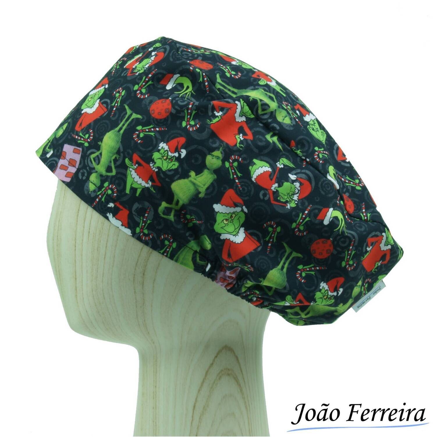 Gorro quirófano pelo largo Navidad 3
