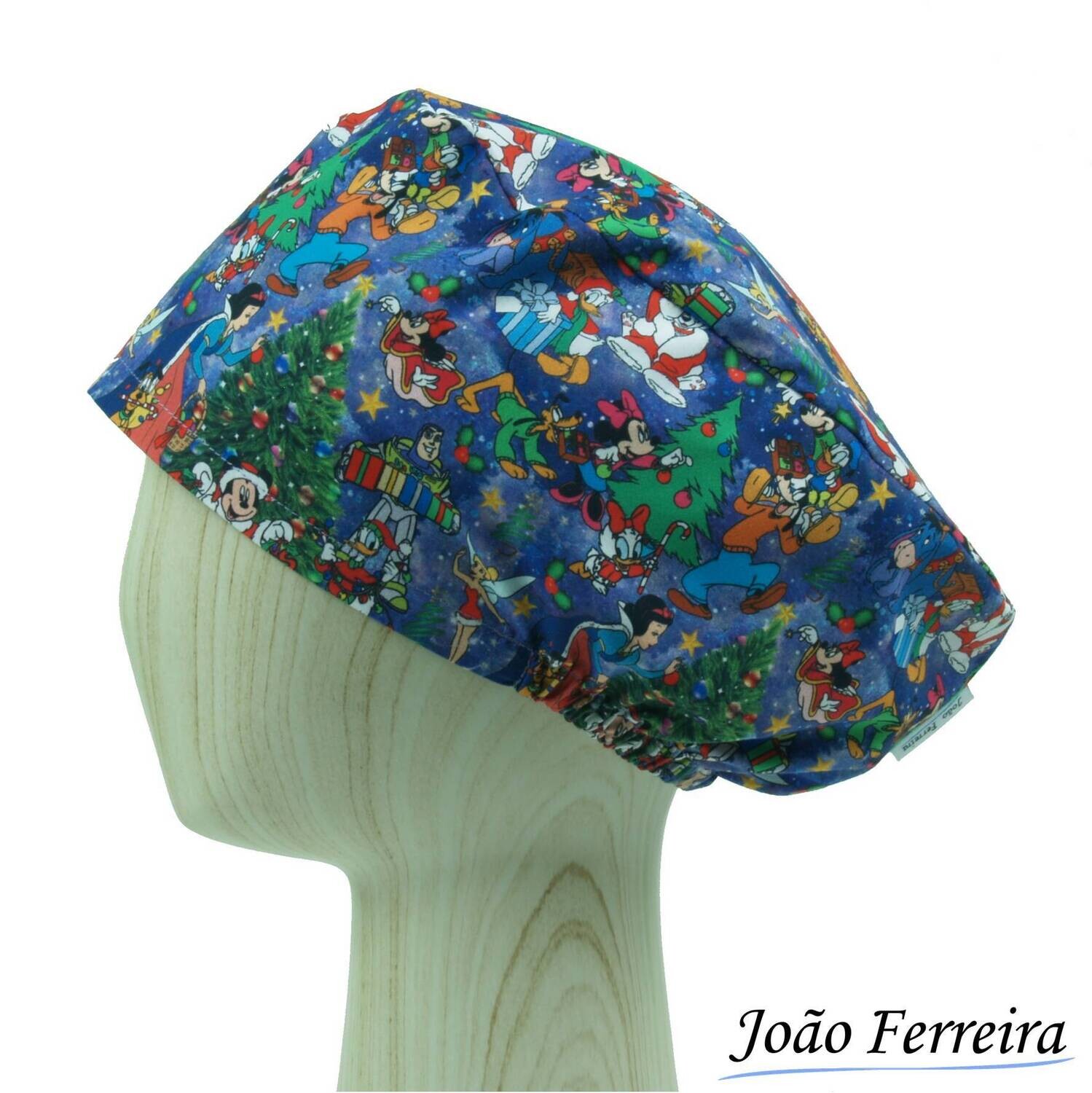 Gorro quirófano pelo largo Navidad 5
