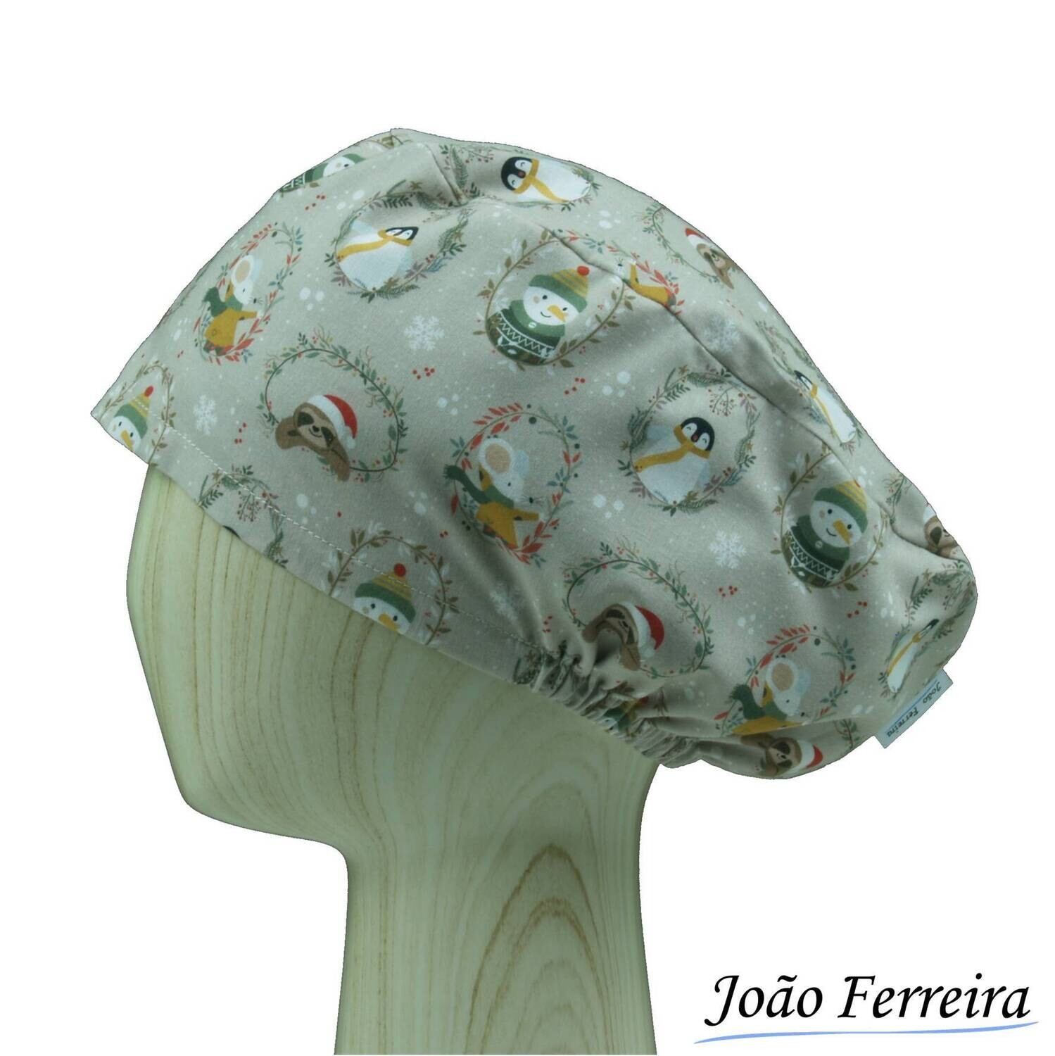 Gorro quirófano pelo largo Navidad 7