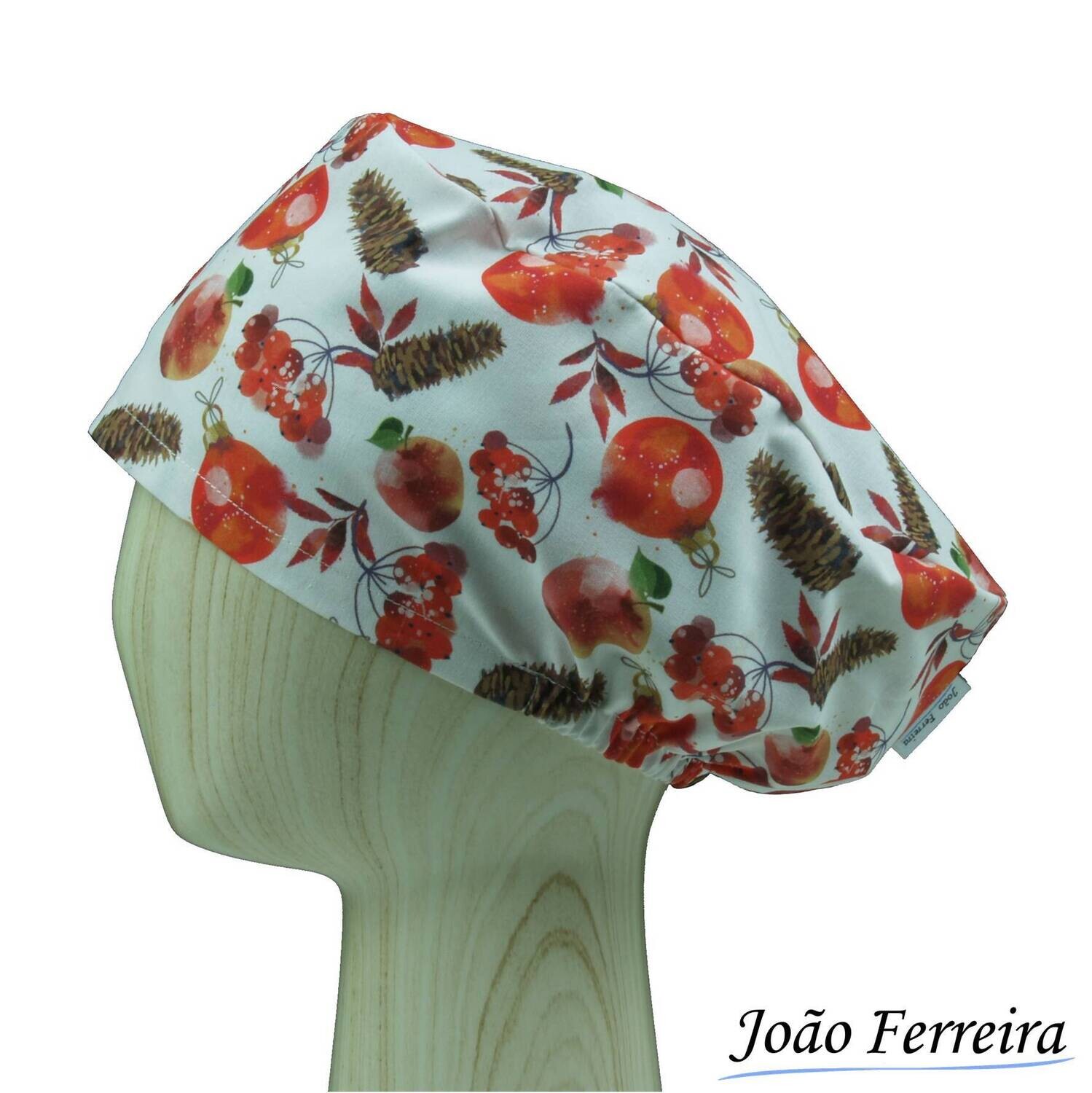 Gorro quirófano pelo largo Navidad 8