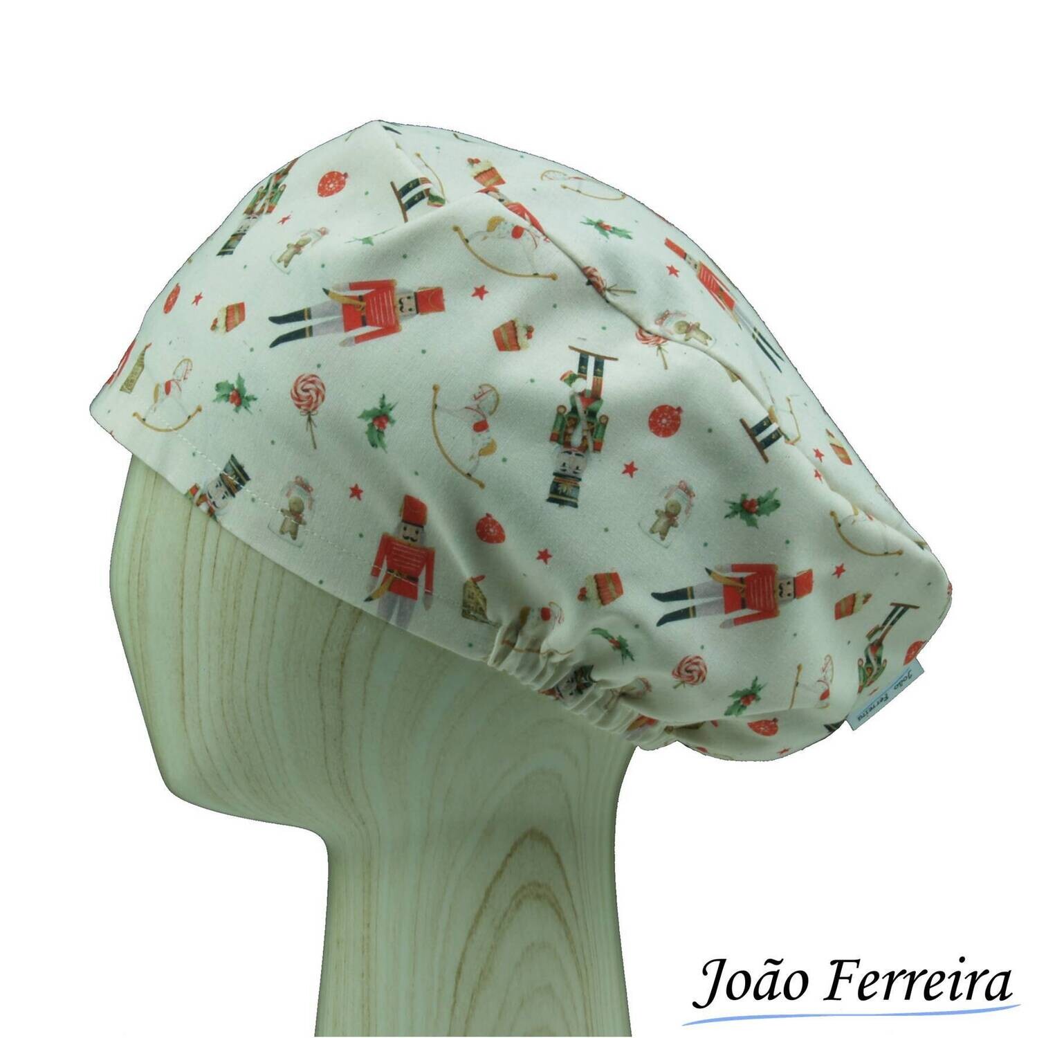Gorro quirófano pelo largo Navidad 11