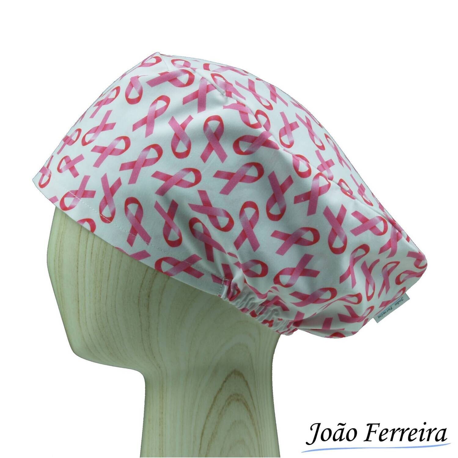Gorro quirófano pelo largo Lazos Rosas