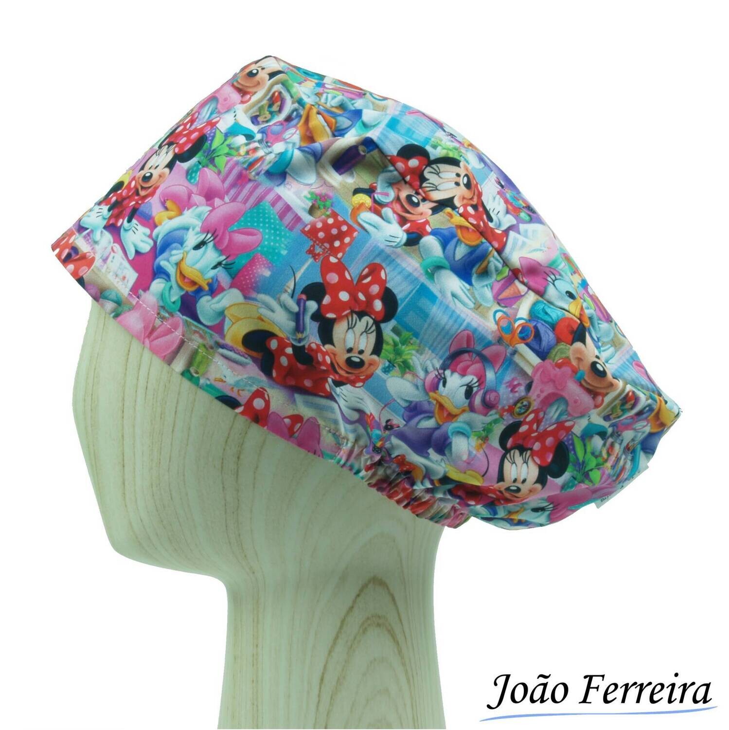 Gorro quirófano pelo largo Minnie y Daisy 1