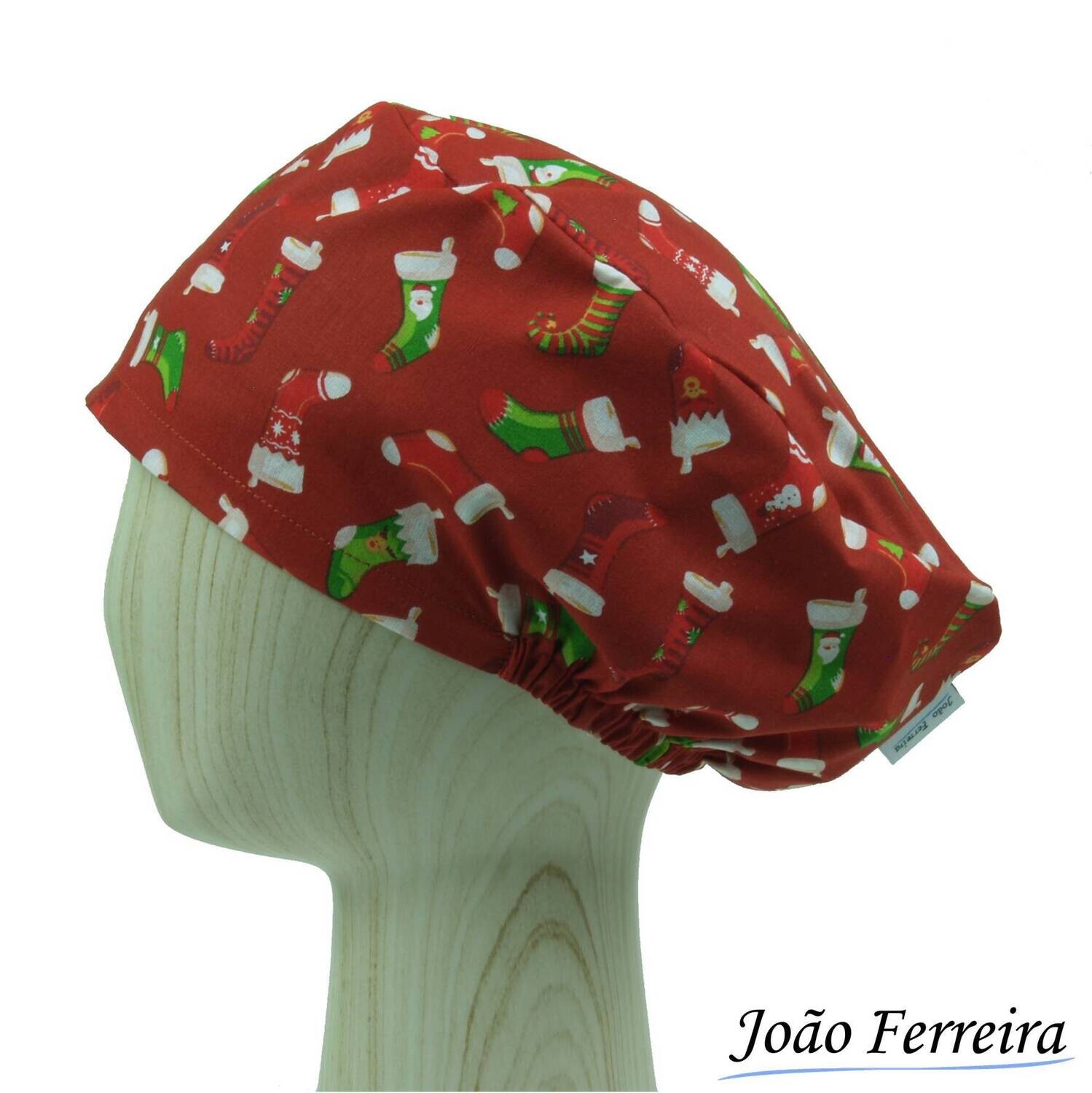 Gorro quirófano pelo largo Navidad 14
