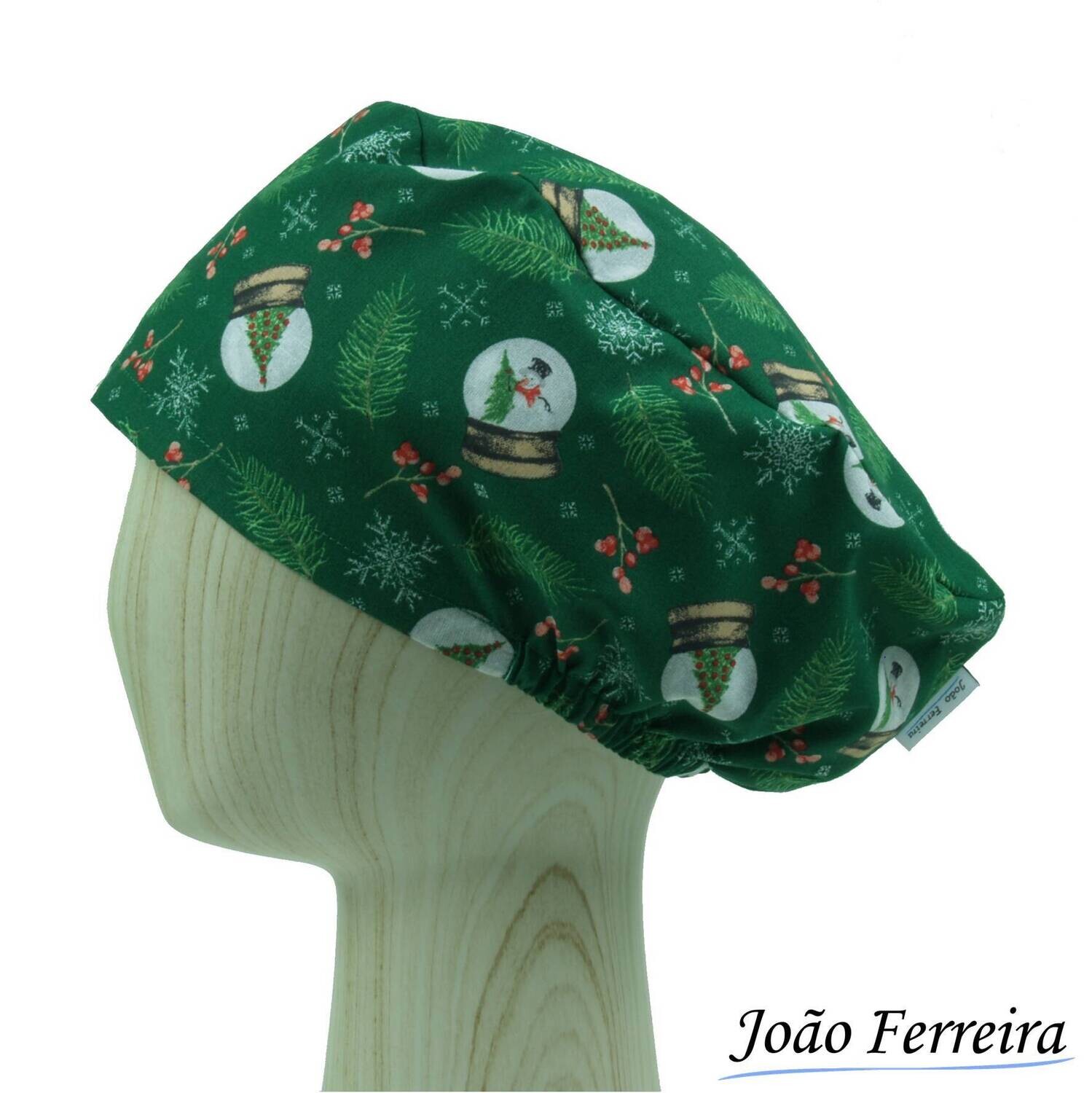 Gorro quirófano pelo largo Navidad 16