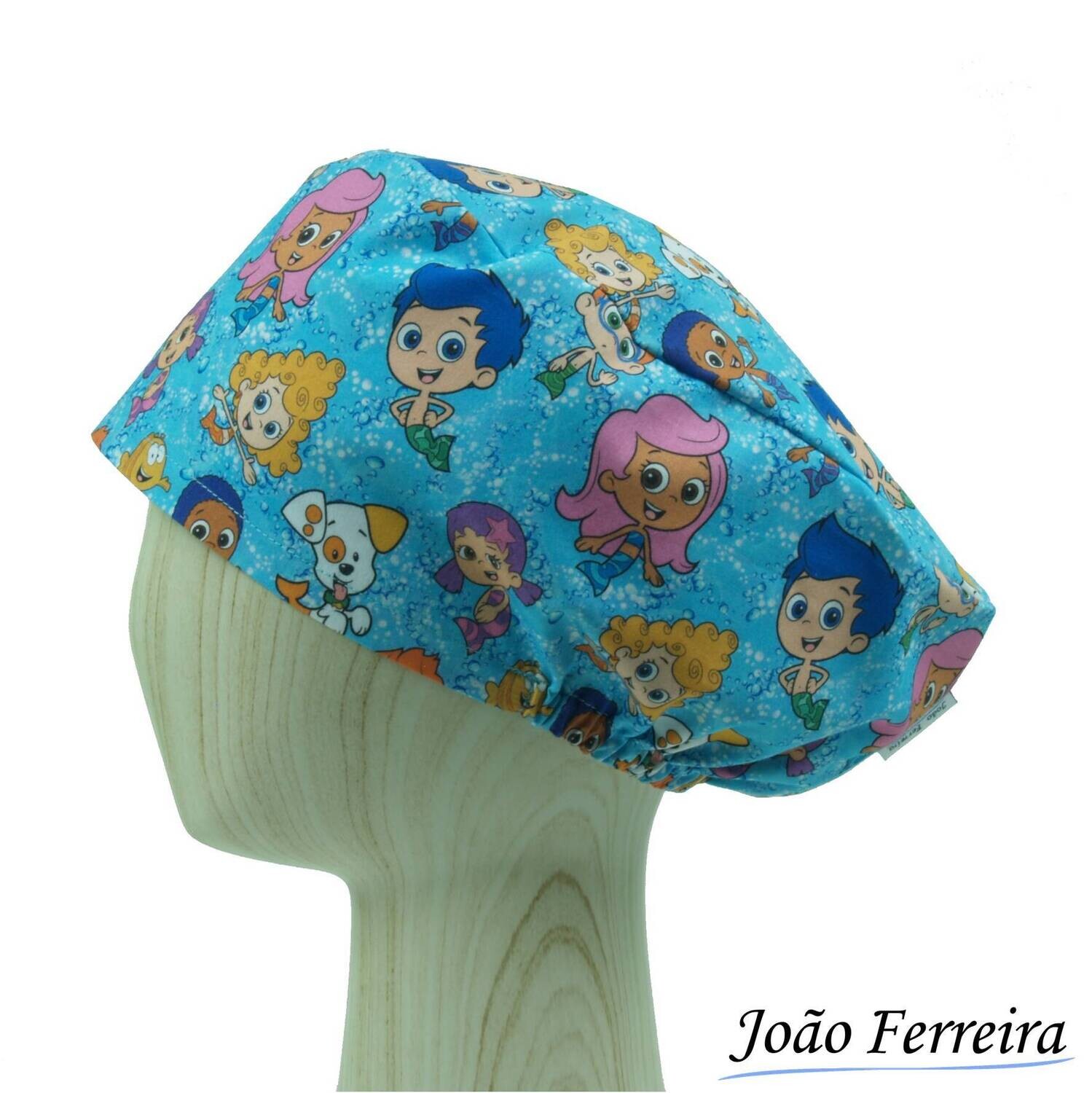 Gorro quirófano pelo largo Bubble Guppies