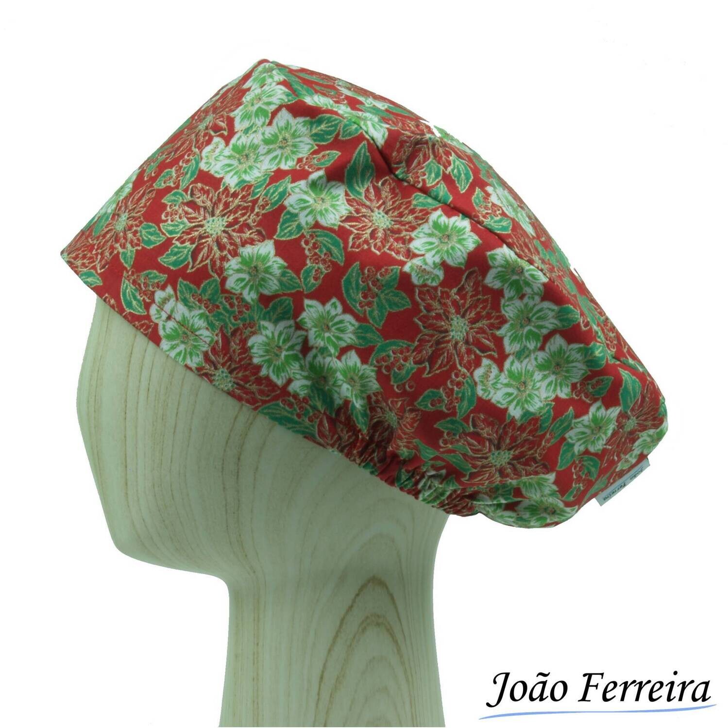 Gorro quirófano pelo largo Navidad 15