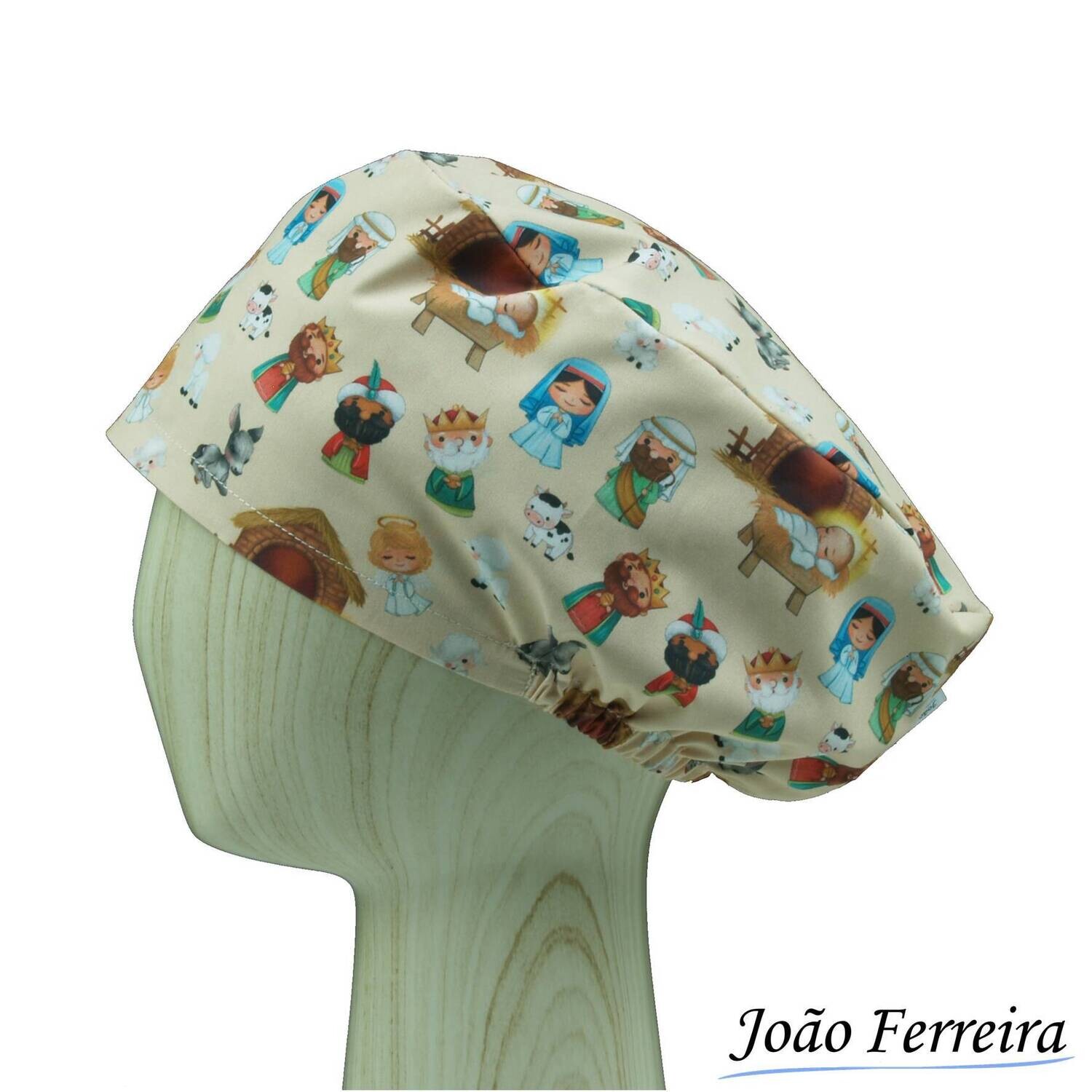 Gorro quirófano pelo largo Navidad 20