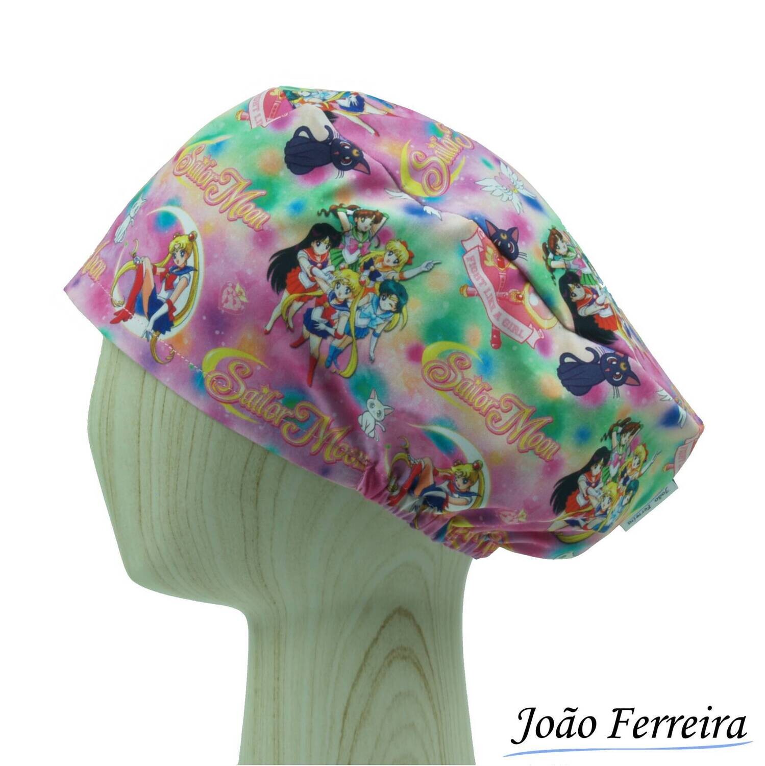 Gorro quirófano pelo largo Sailor Moon 3