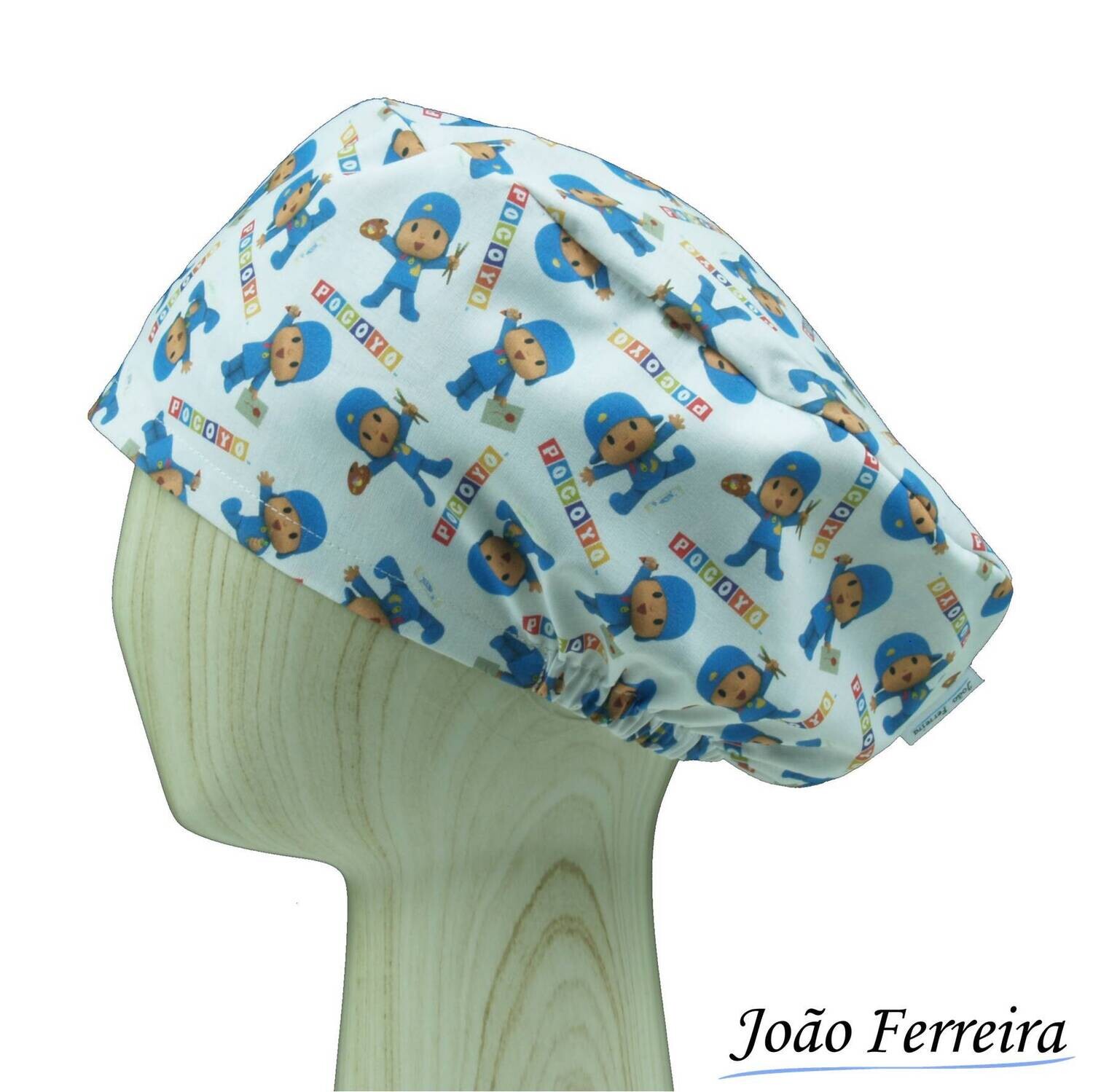 Gorro quirófano pelo largo Pocoyó