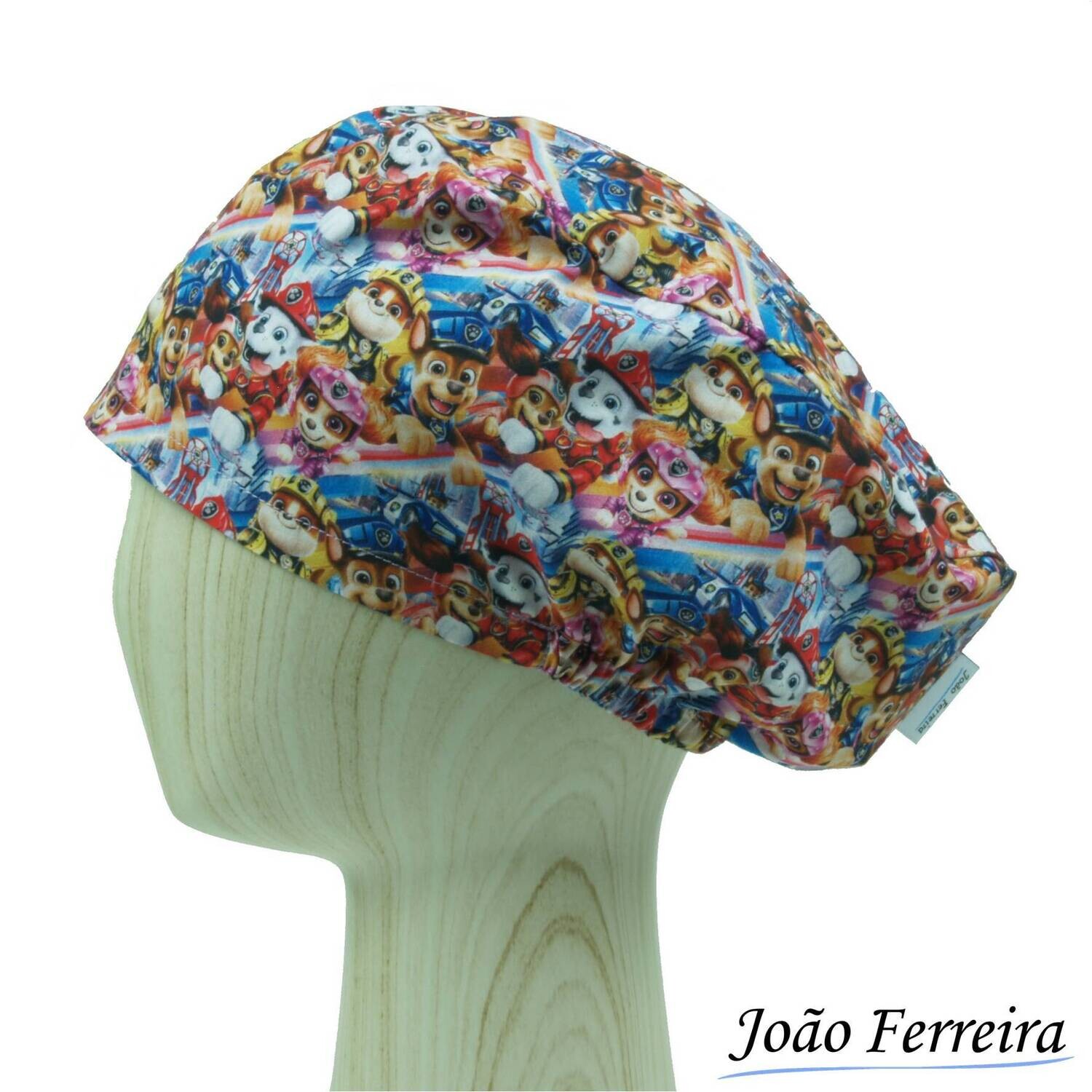 Gorro quirófano pelo largo Patrulla Canina 2