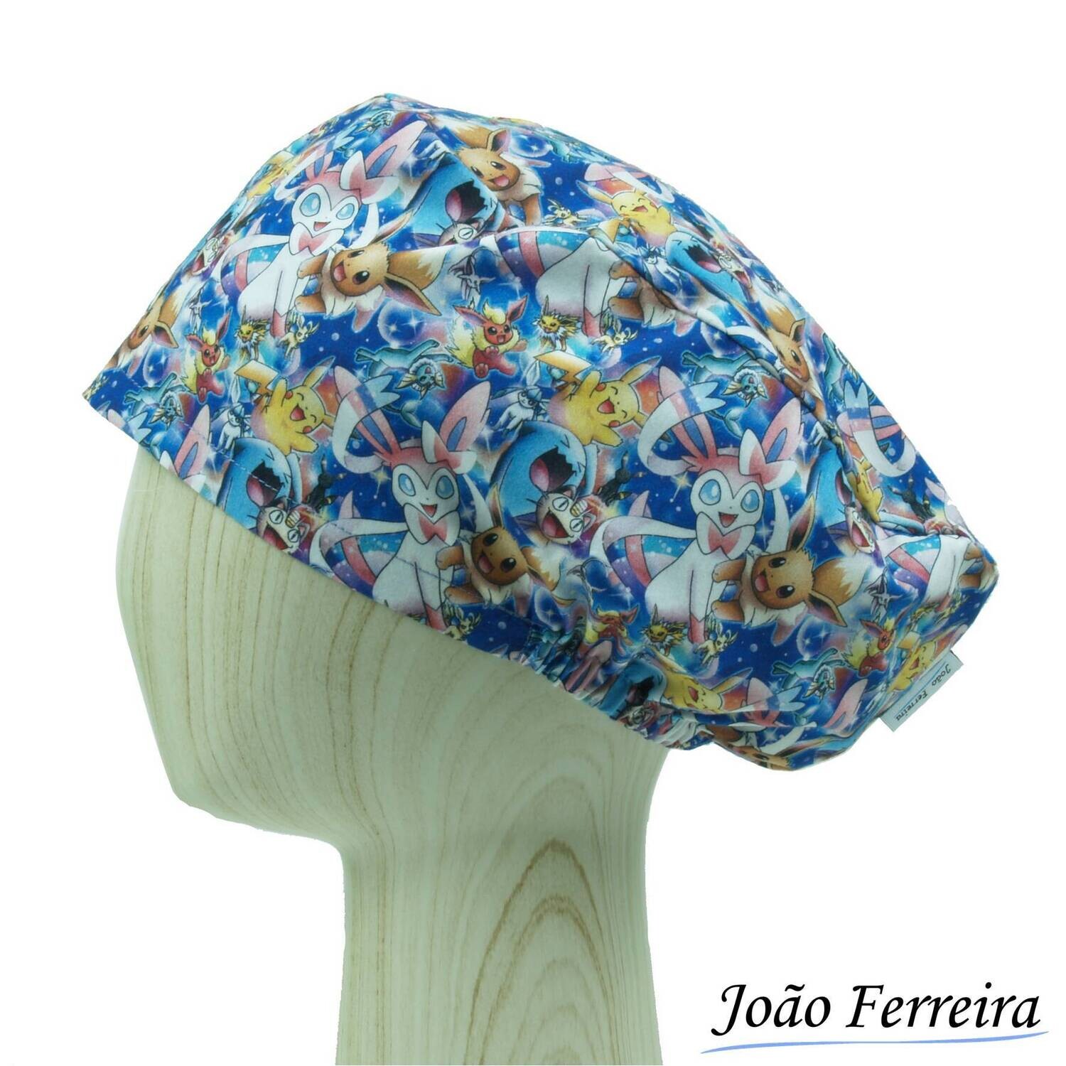 Gorro quirófano pelo largo Pokémon 3