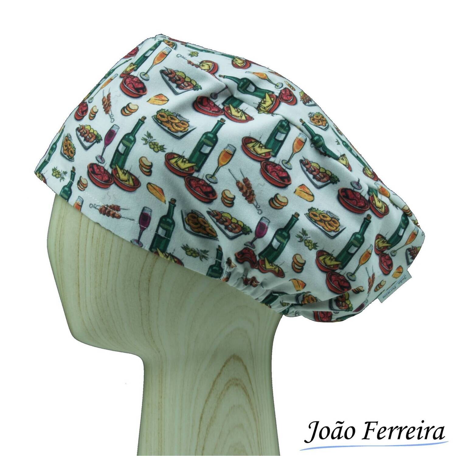 Gorro quirófano pelo largo Barbacoa y tapas