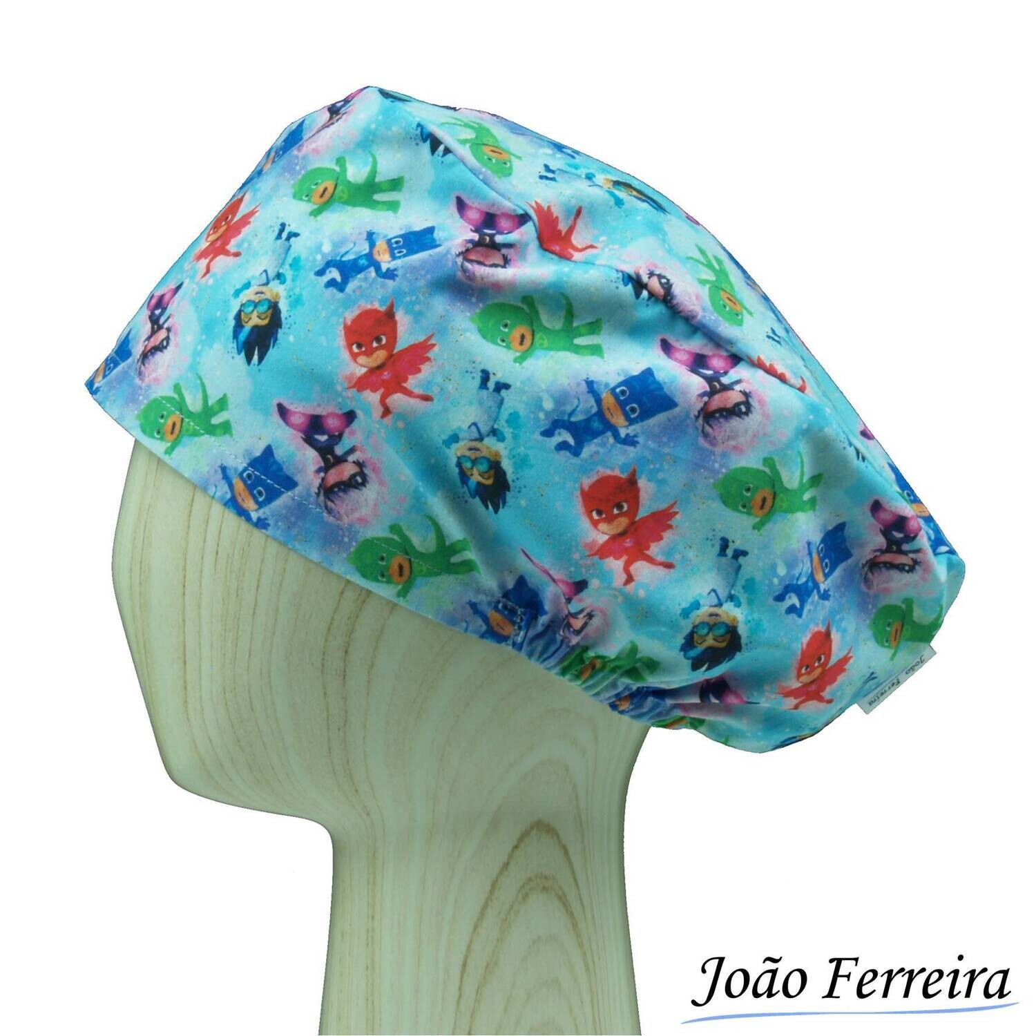 Gorro quirófano pelo largo PJ- Mask 1