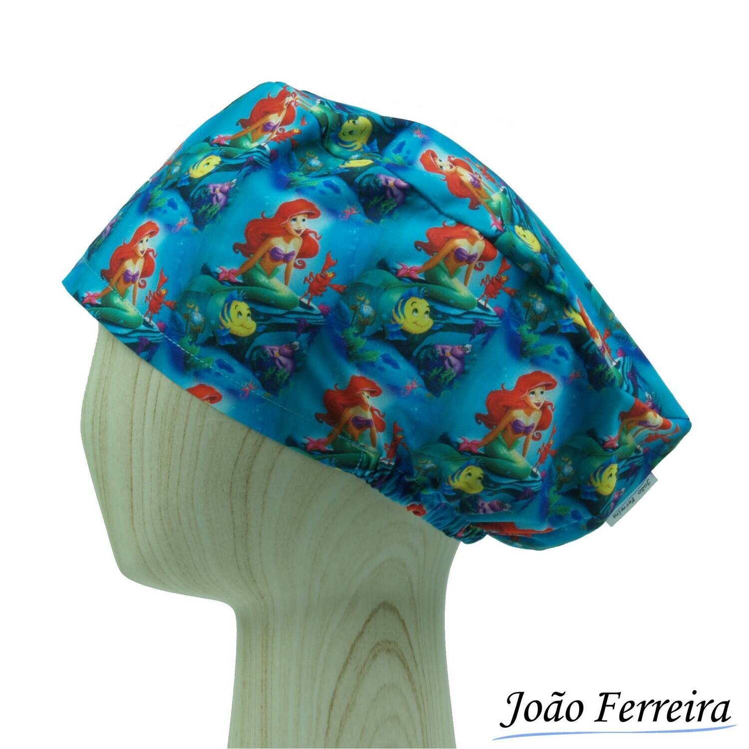 Gorro quirófano pelo largo  La Sirenita 4