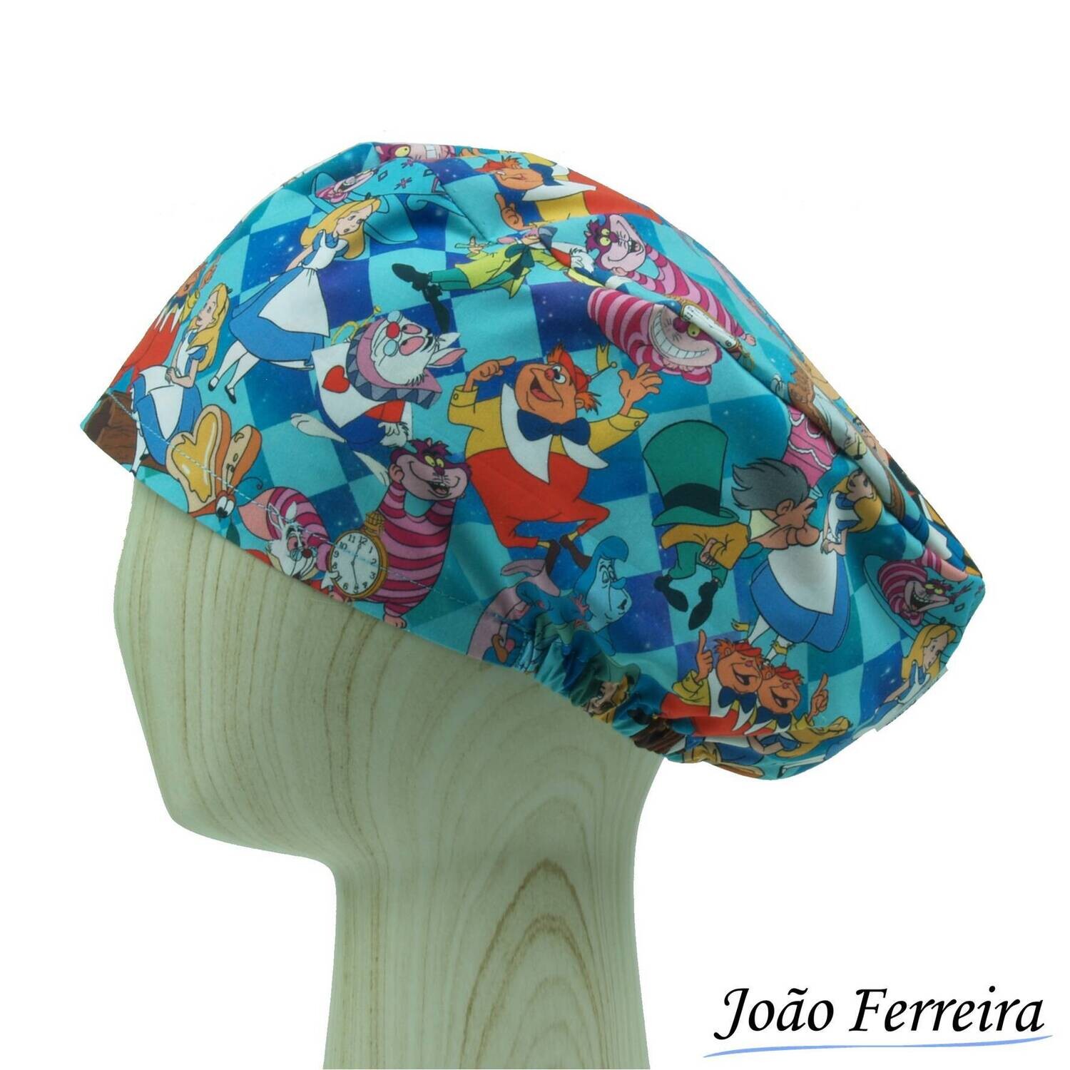 Gorro quirófano pelo largo Alicia país maravillas 3