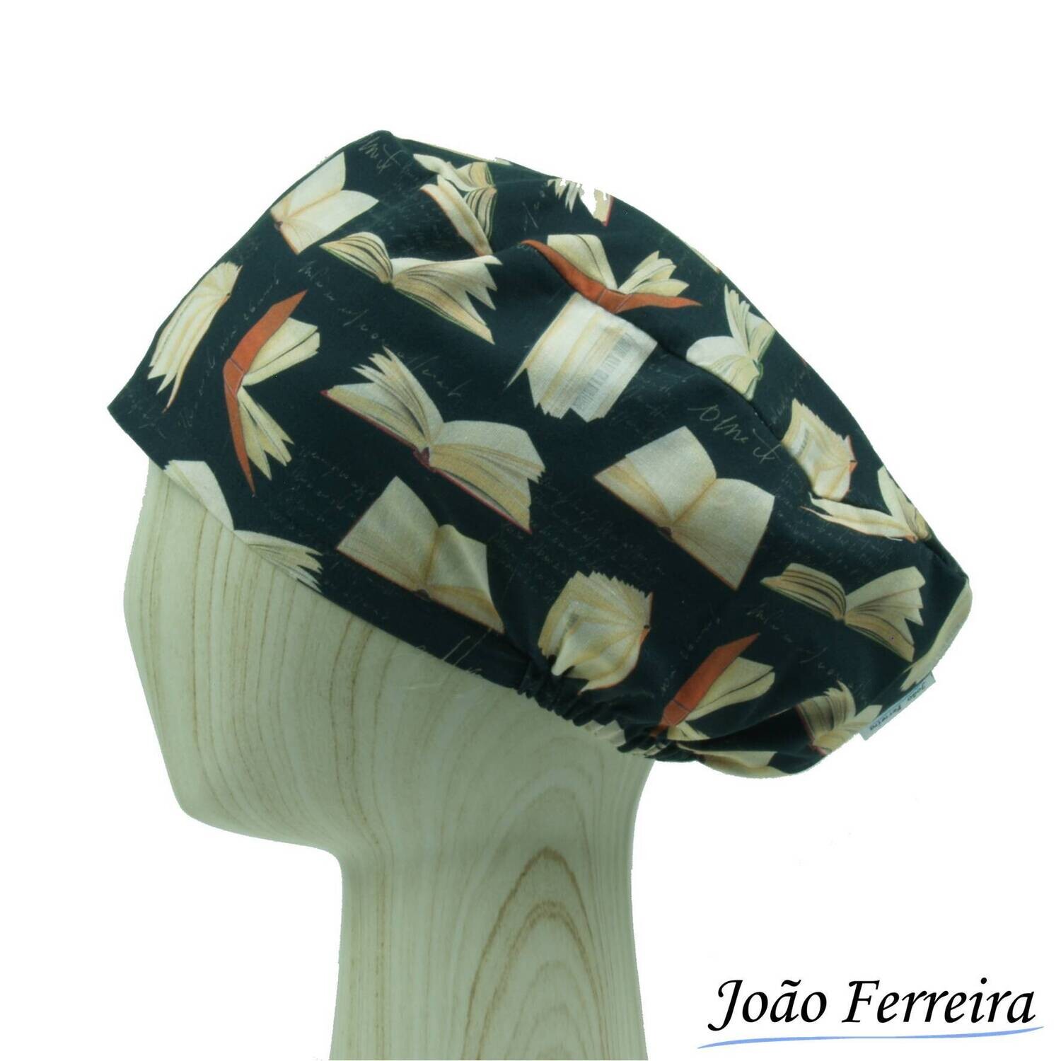 Gorro quirófano pelo largo Libros abiertos