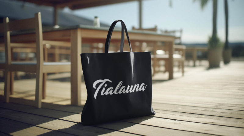 The Tialauna Tote (Black)