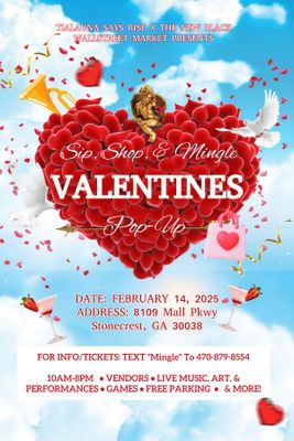 EVENT: Sip, Shop, &amp; Mingle 02.14.25