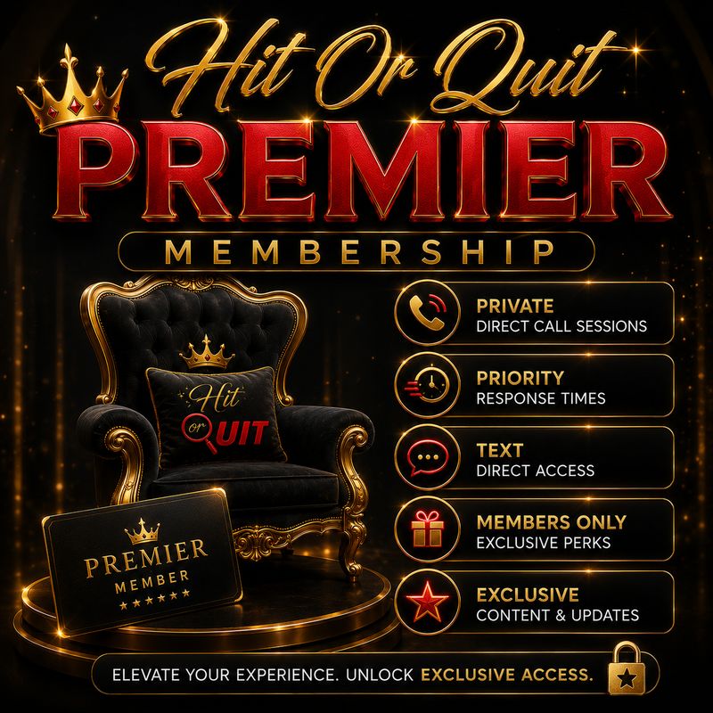 Hit Or Quit Premier Membership (30 days)