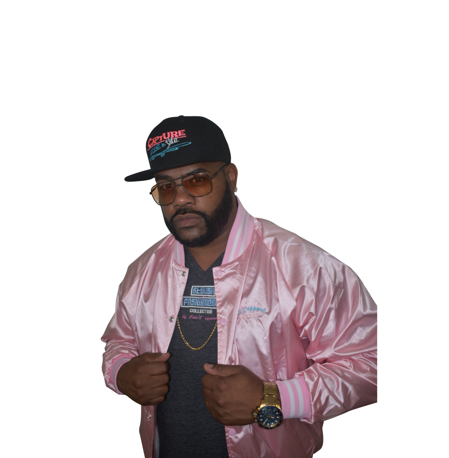 STYLISH & FASHIONABLE Unisex Striped Trim Satin Baseball Jacket STYLISH & FASHIONABLE Unisex Striped Trim Satin Baseball Jacket