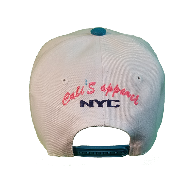 Cali's apparel Miami Dolphins Signature White | Turquoise Snapback Cali's apparel Miami Dolphins Signature White | Turquoise Snapback