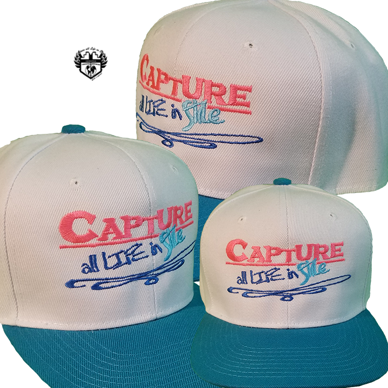 Cali's apparel Miami Dolphins Signature White | Turquoise Snapback Cali's apparel Miami Dolphins Signature White | Turquoise Snapback